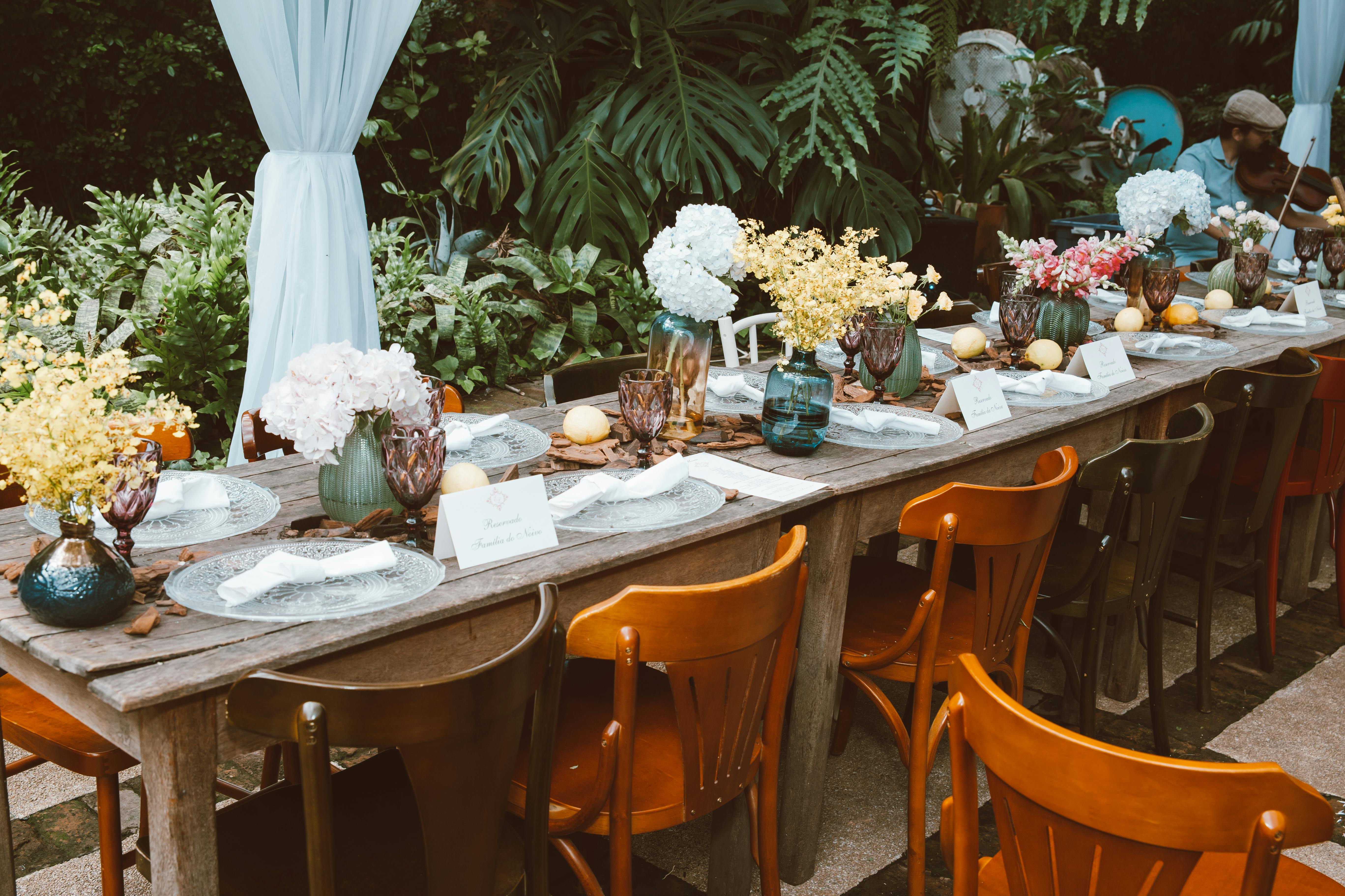Decorated table | Source: Pexels