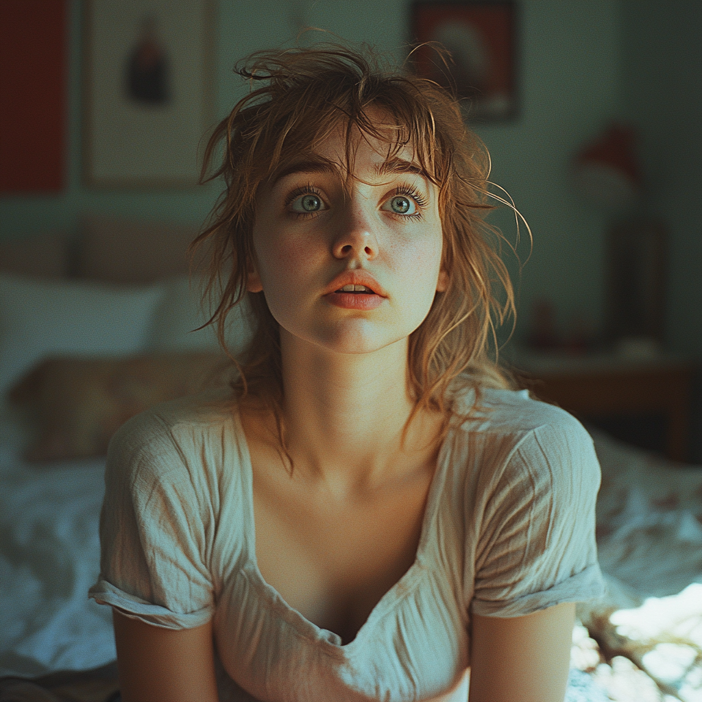 A confused woman | Source: Midjourney
