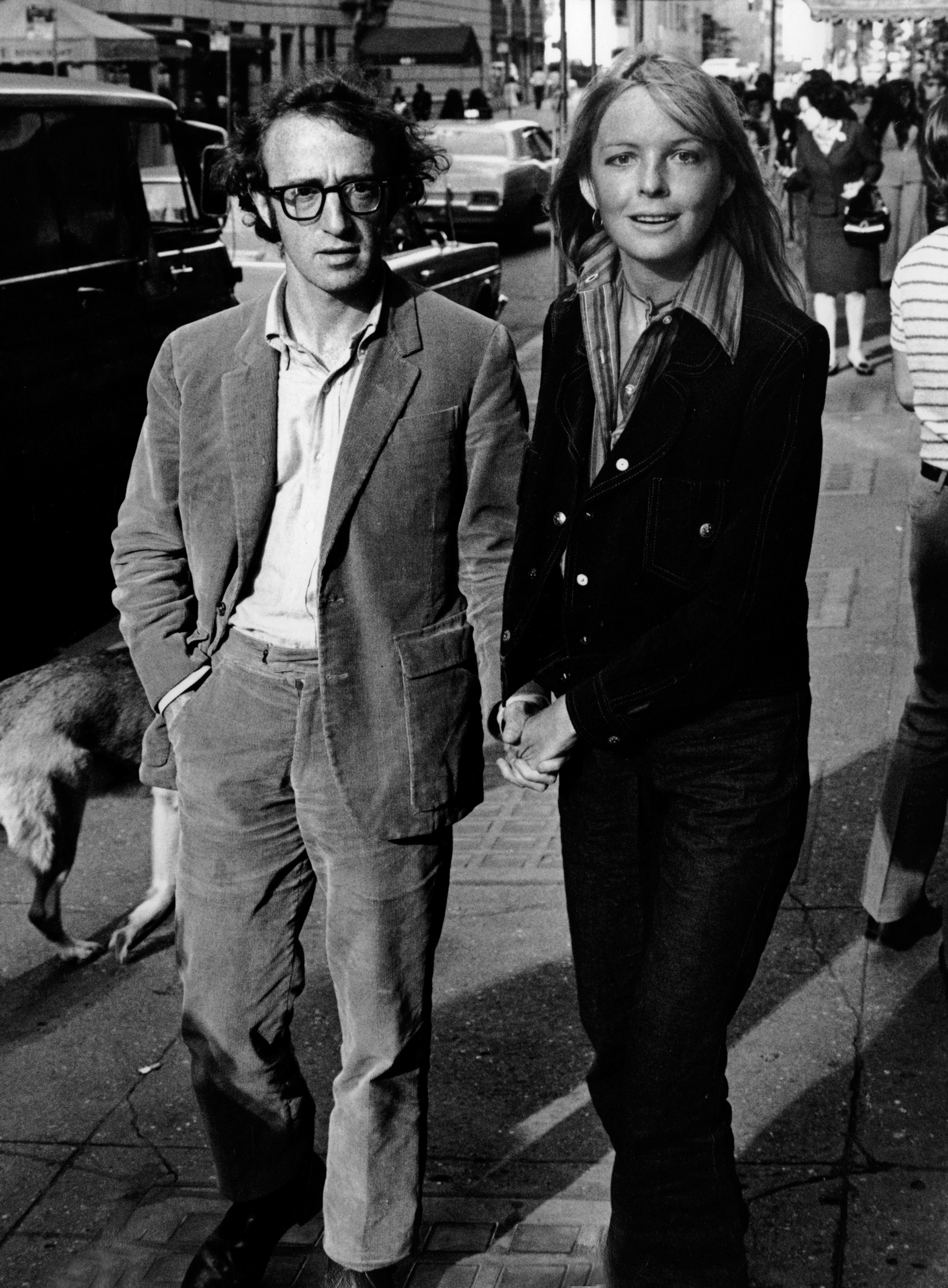 Wody Allen and Diane Keaton are seen on June 20, 1970, in New York City. | Source: Getty Images
