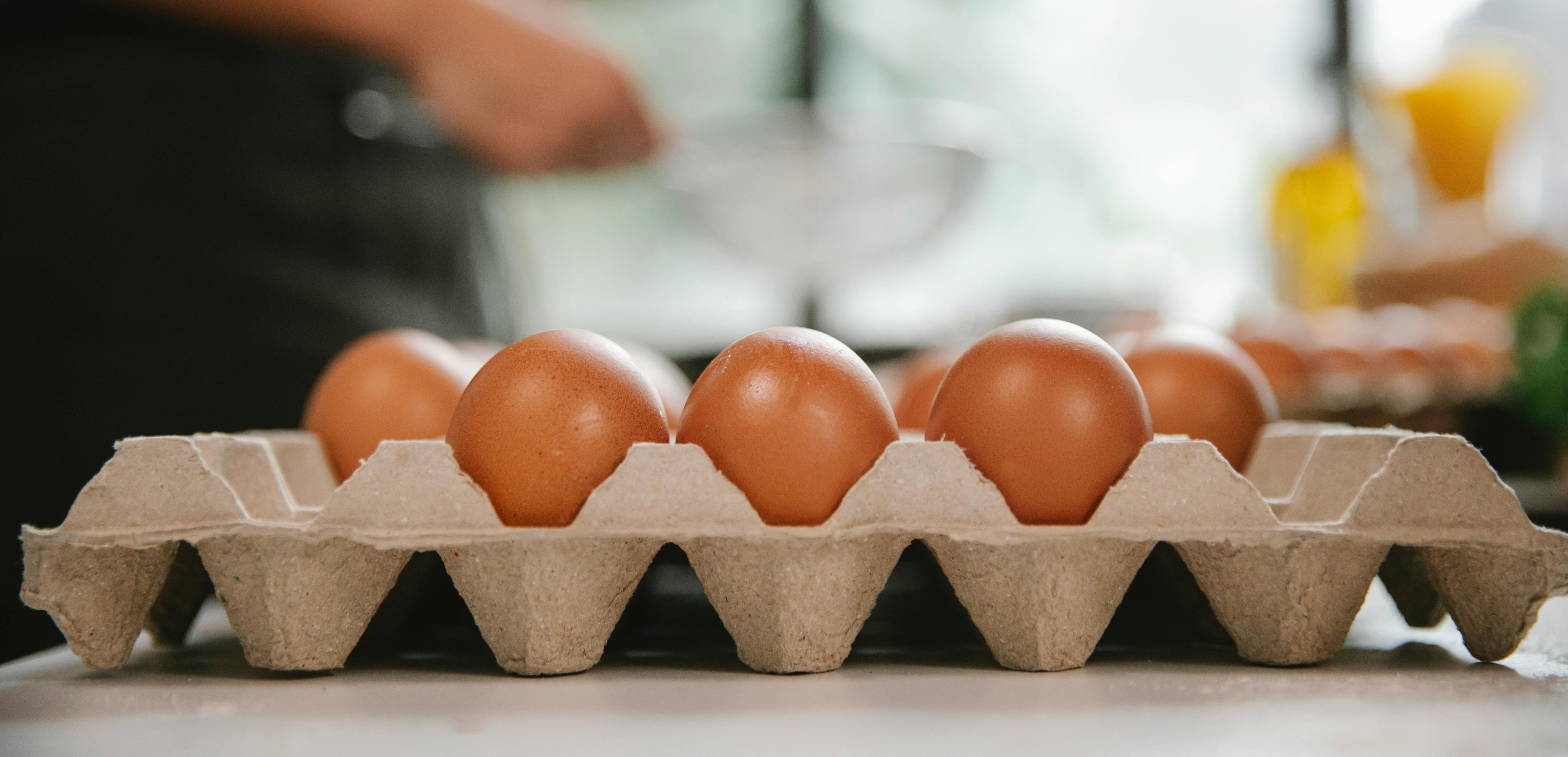 A carton of eggs | Source: Midjourney