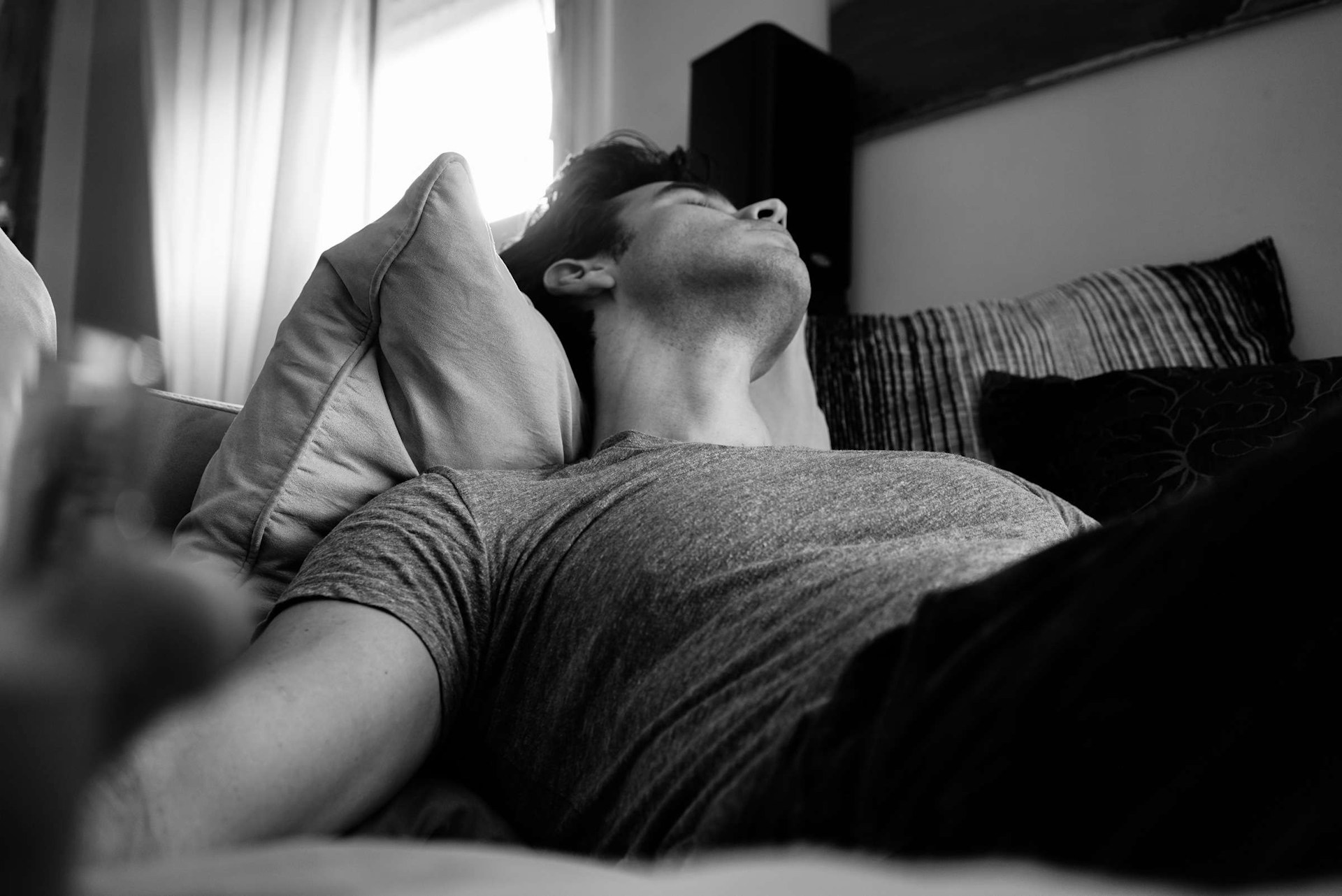 A man fast asleep | Source: Unsplash