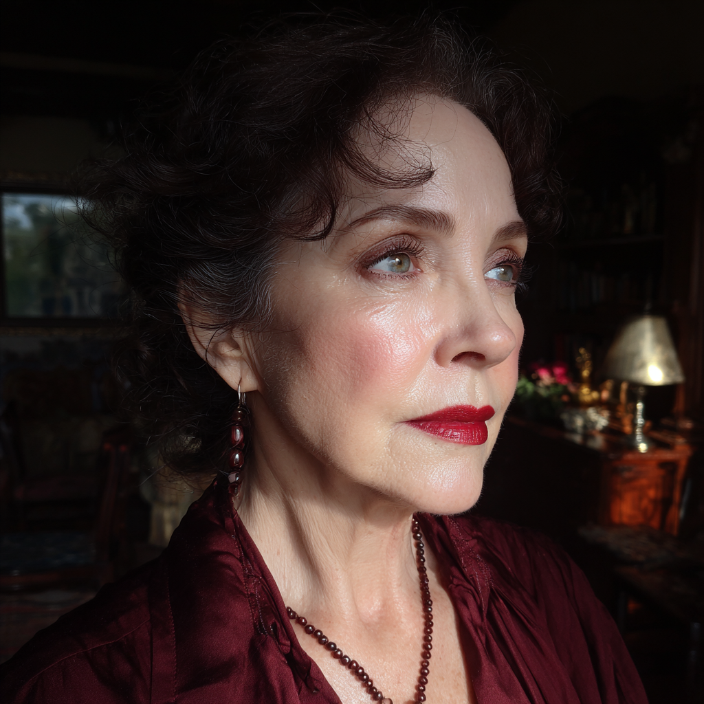 A close up of an older woman | Source: Midjourney