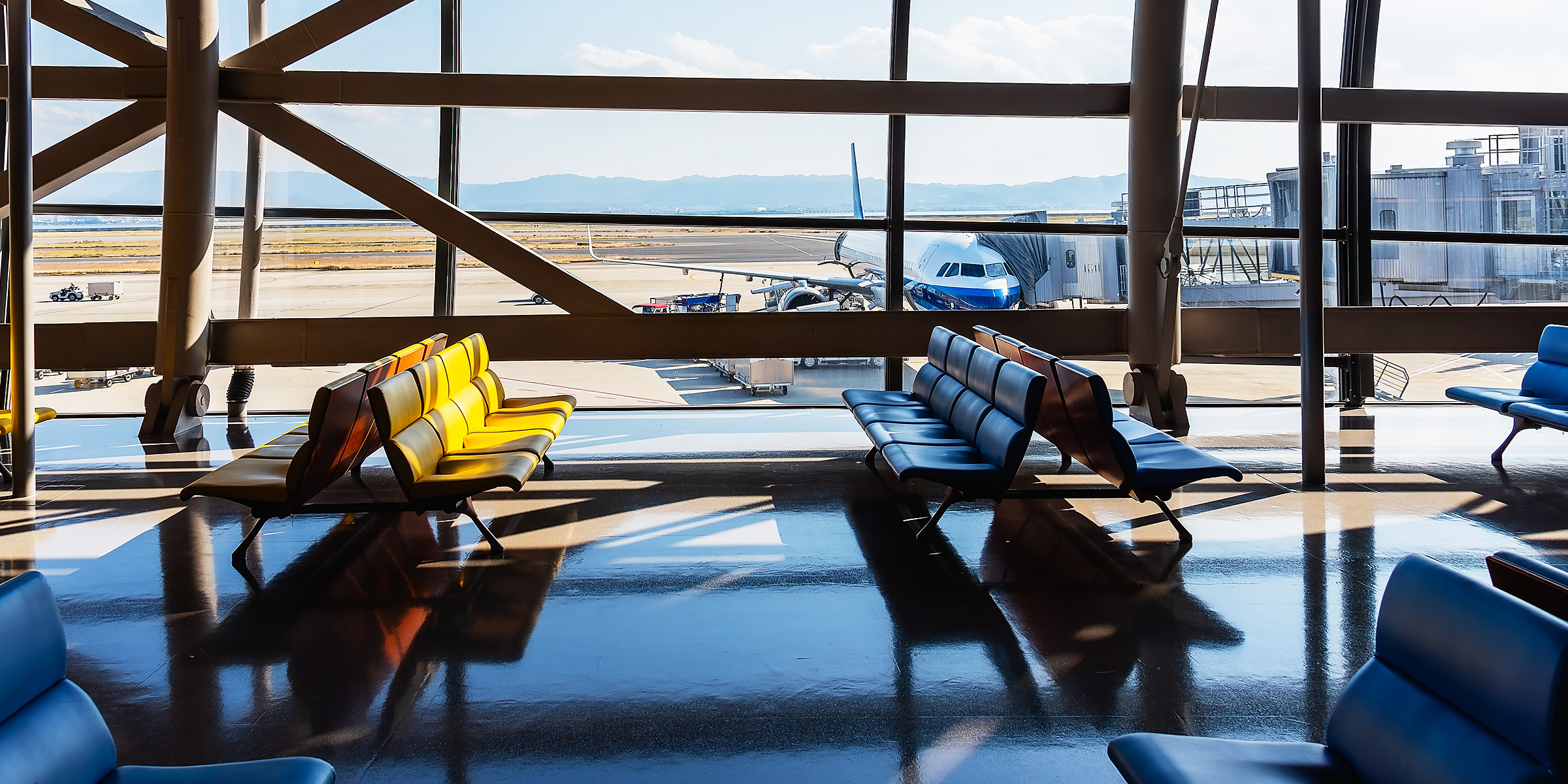An airport waiting area | Source: Shutterstock