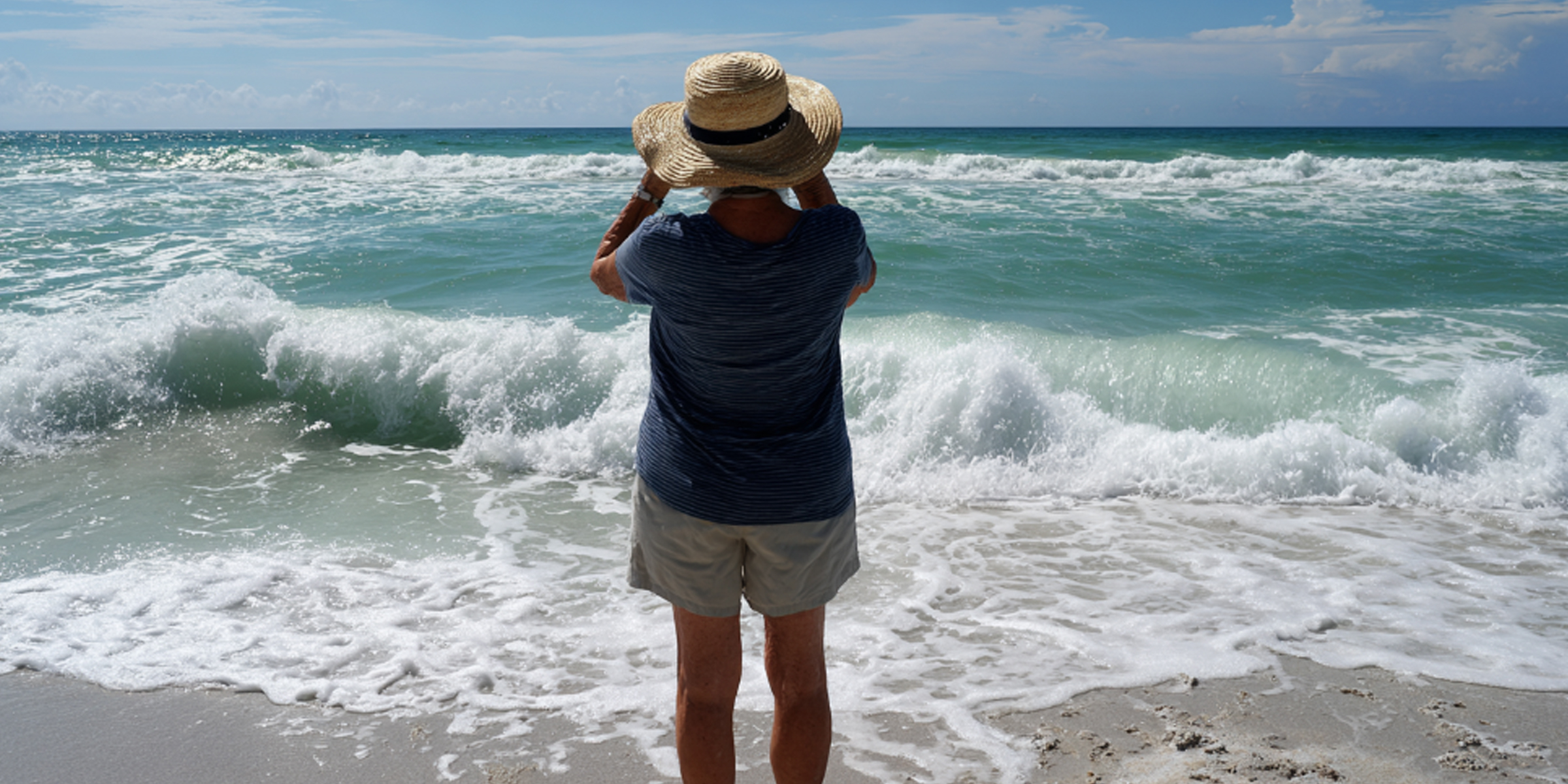 A woman standing on the shore | Source: The Celebritist