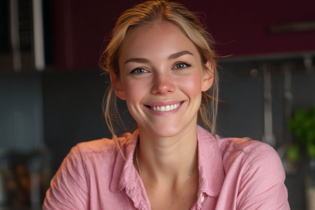 Uśmiechnięta kobieta | Źródło: Midjourney