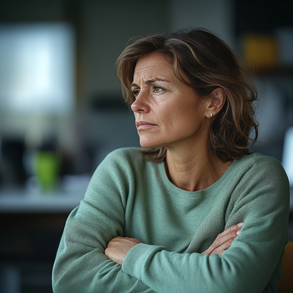 Une femme agacée | Source : Midjourney