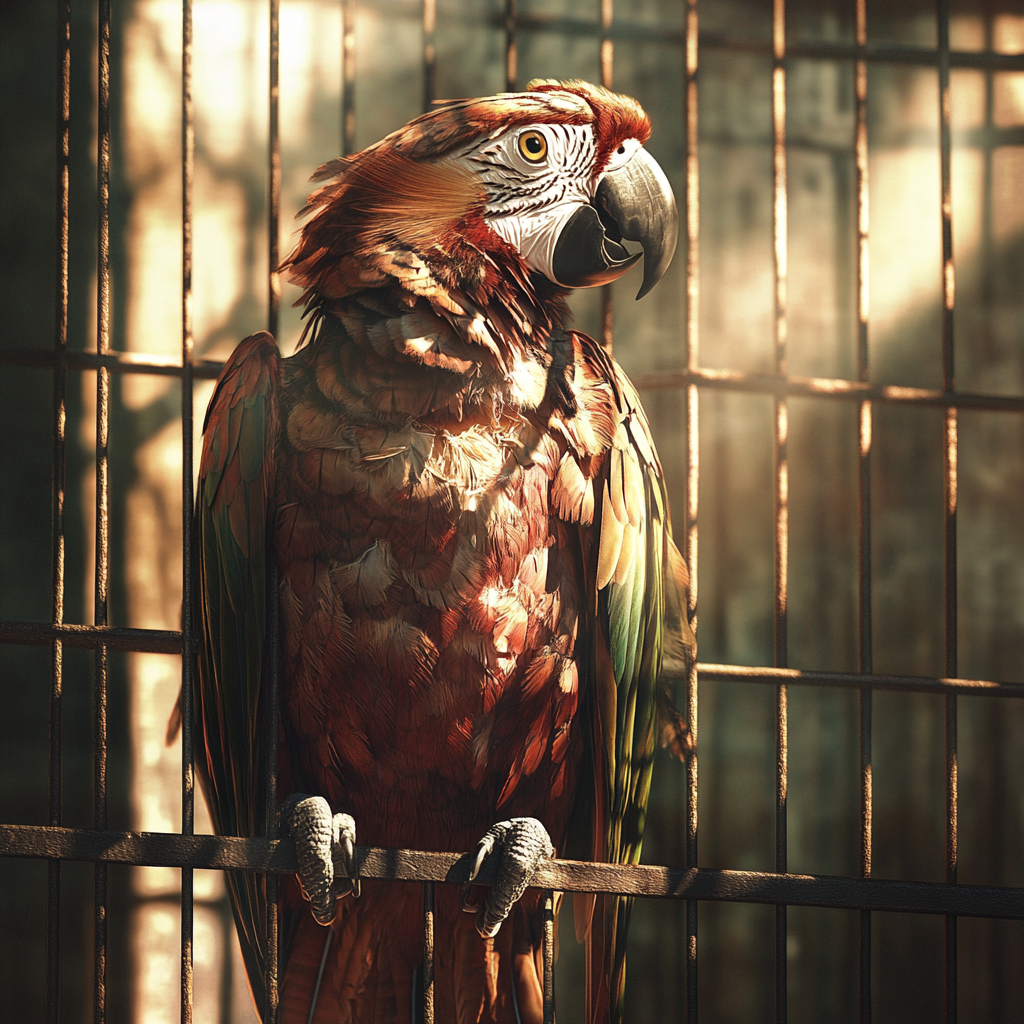 A parrot | Source: Midjourney