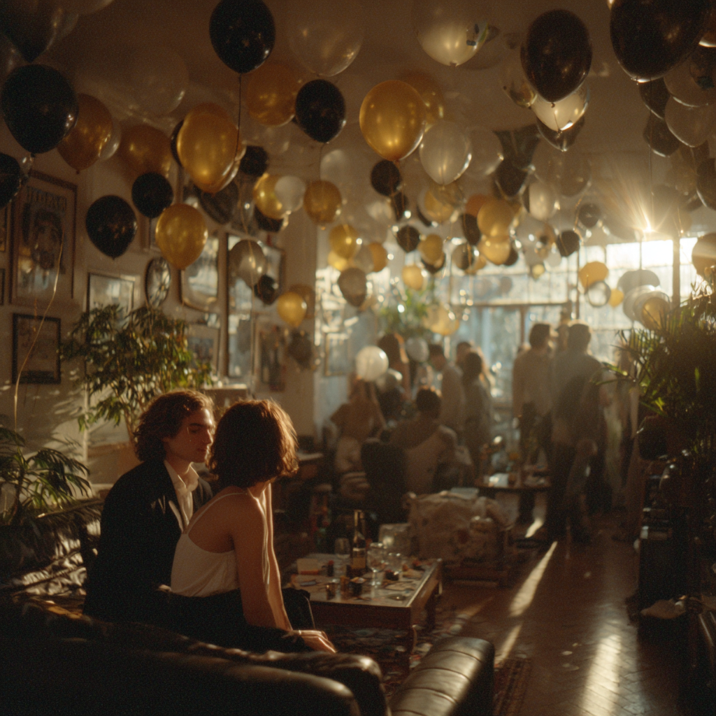 A decorated room for a party | Source: Midjourney