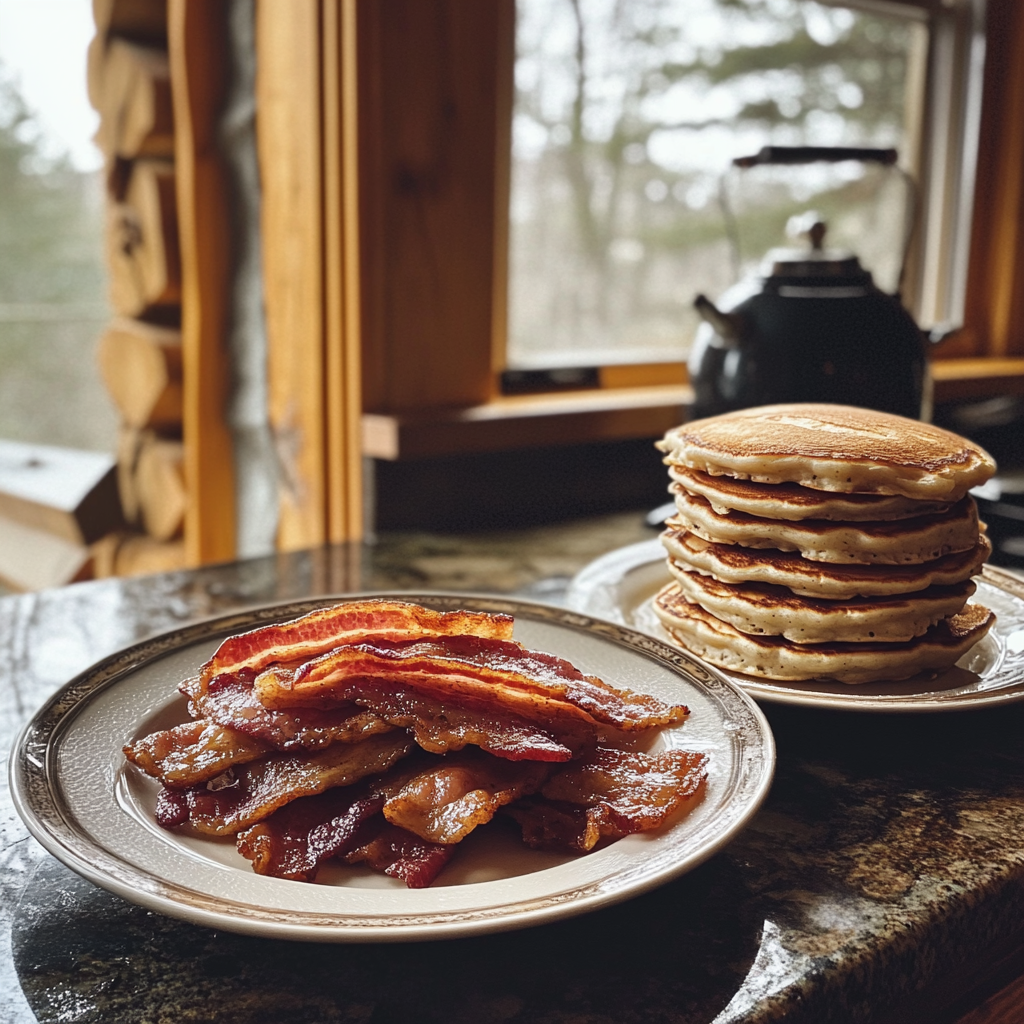 Food on a counter | Source: Midjourney