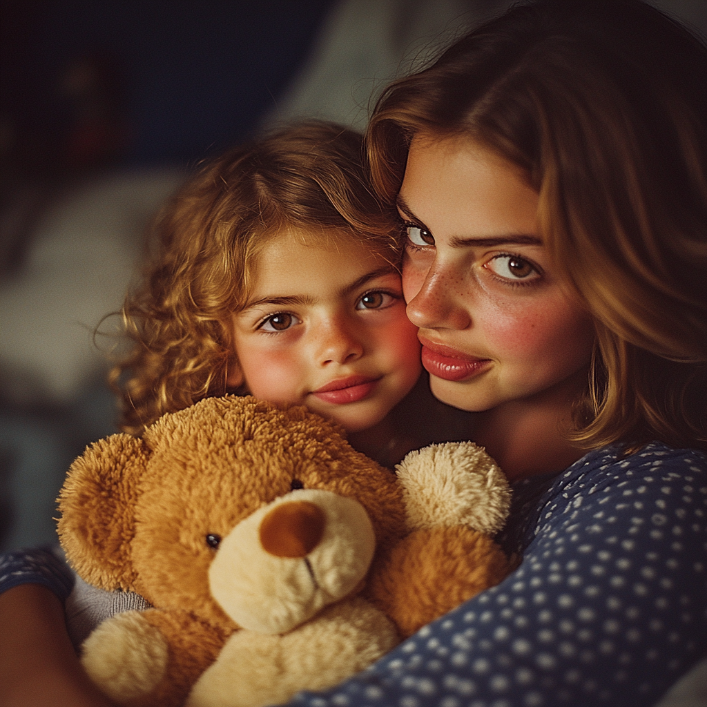 A happy mother and daughter bonding | Source: Midjourney