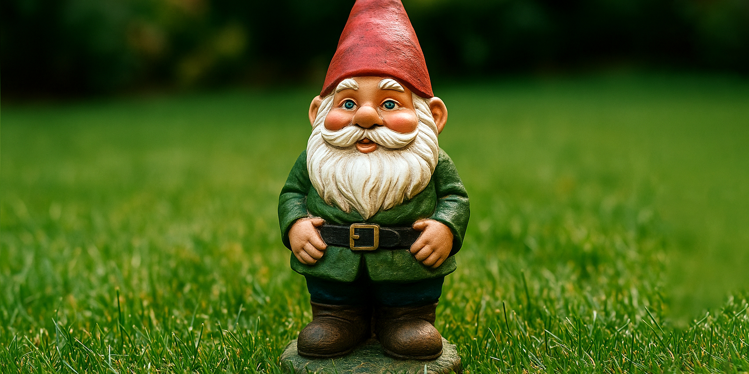 A lawn gnome | Source: Sora