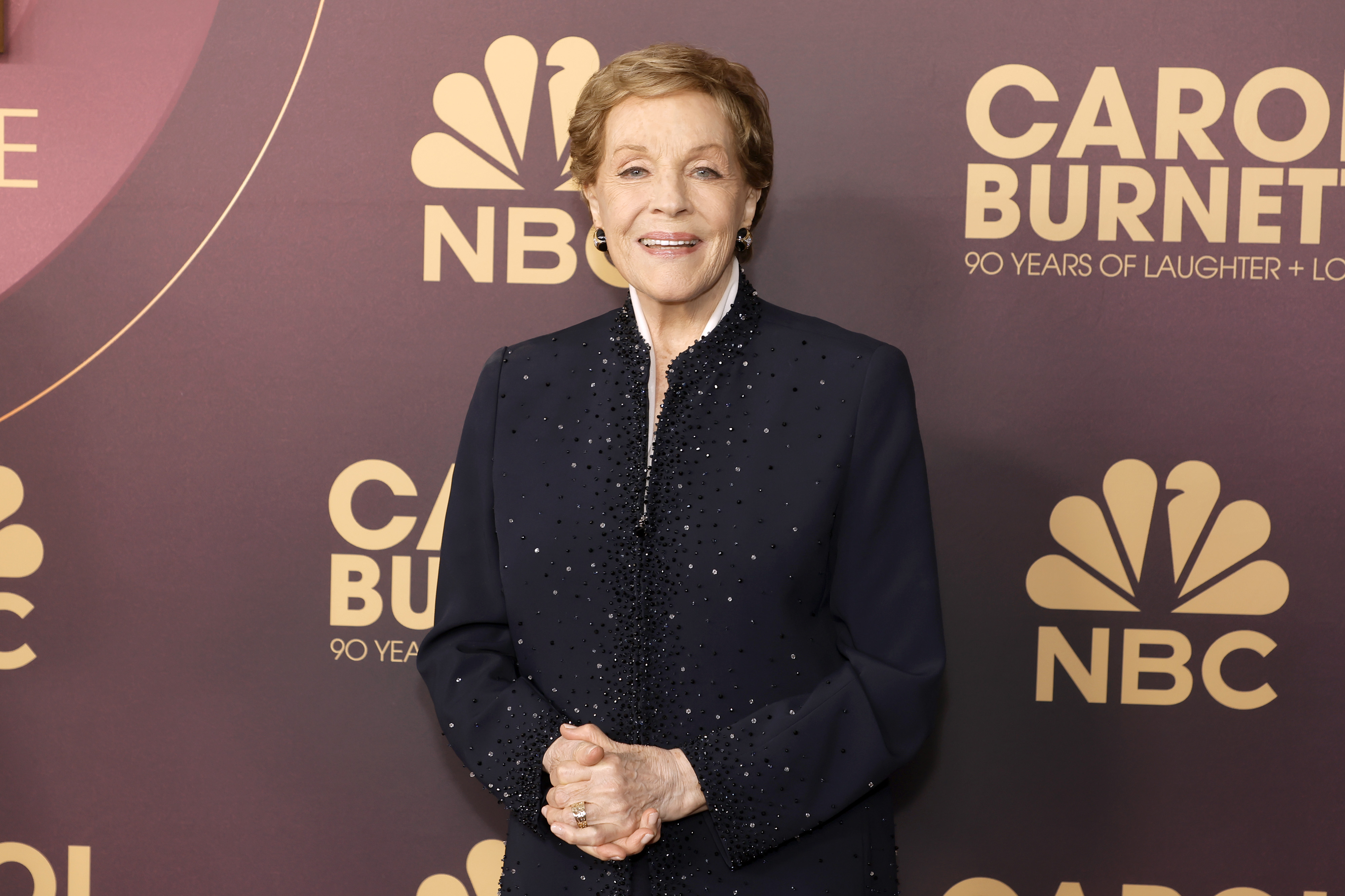 Julie Andrews attends NBC's "Carol Burnett: 90 Years of Laughter + Love" Birthday Special at Avalon Hollywood & Bardot on March 02, 2023 in Los Angeles, California. | Source: Getty Images