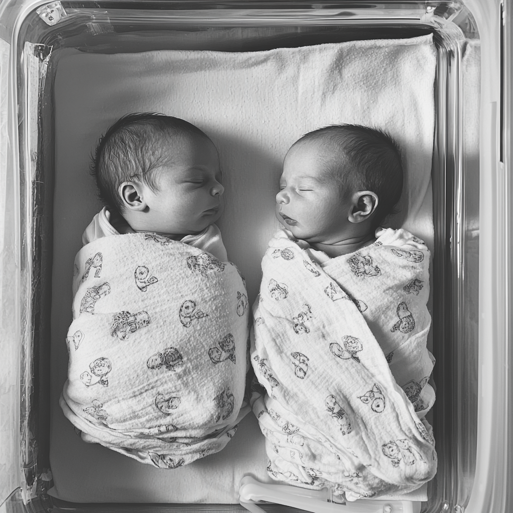 Newborn twins | Source: Midjourney