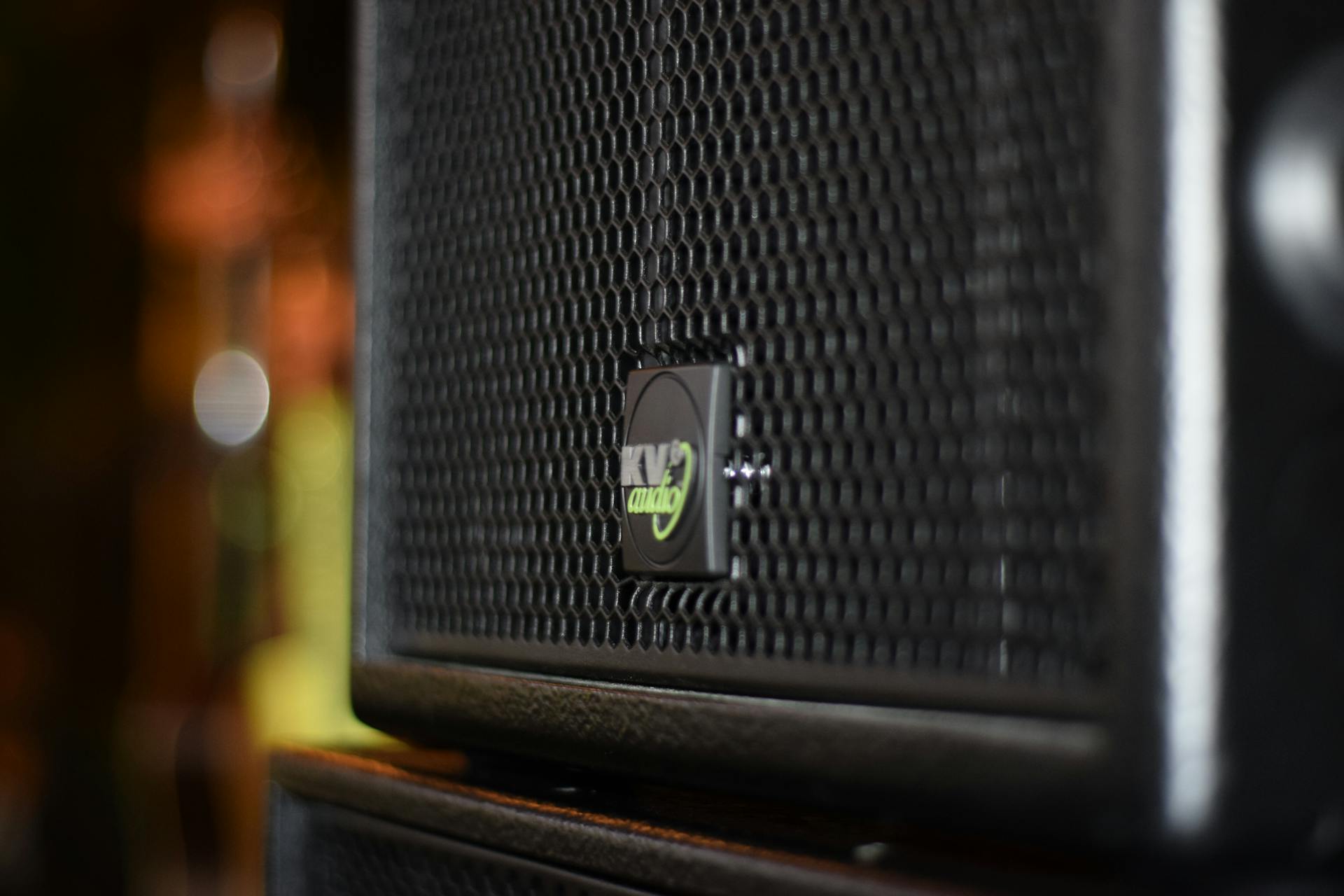 Close up of a speaker | Source: Pexels