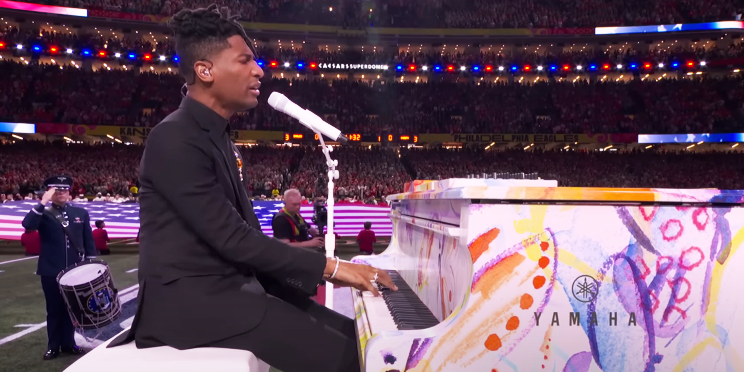 Jon Batiste | Source: Youtube/NFL