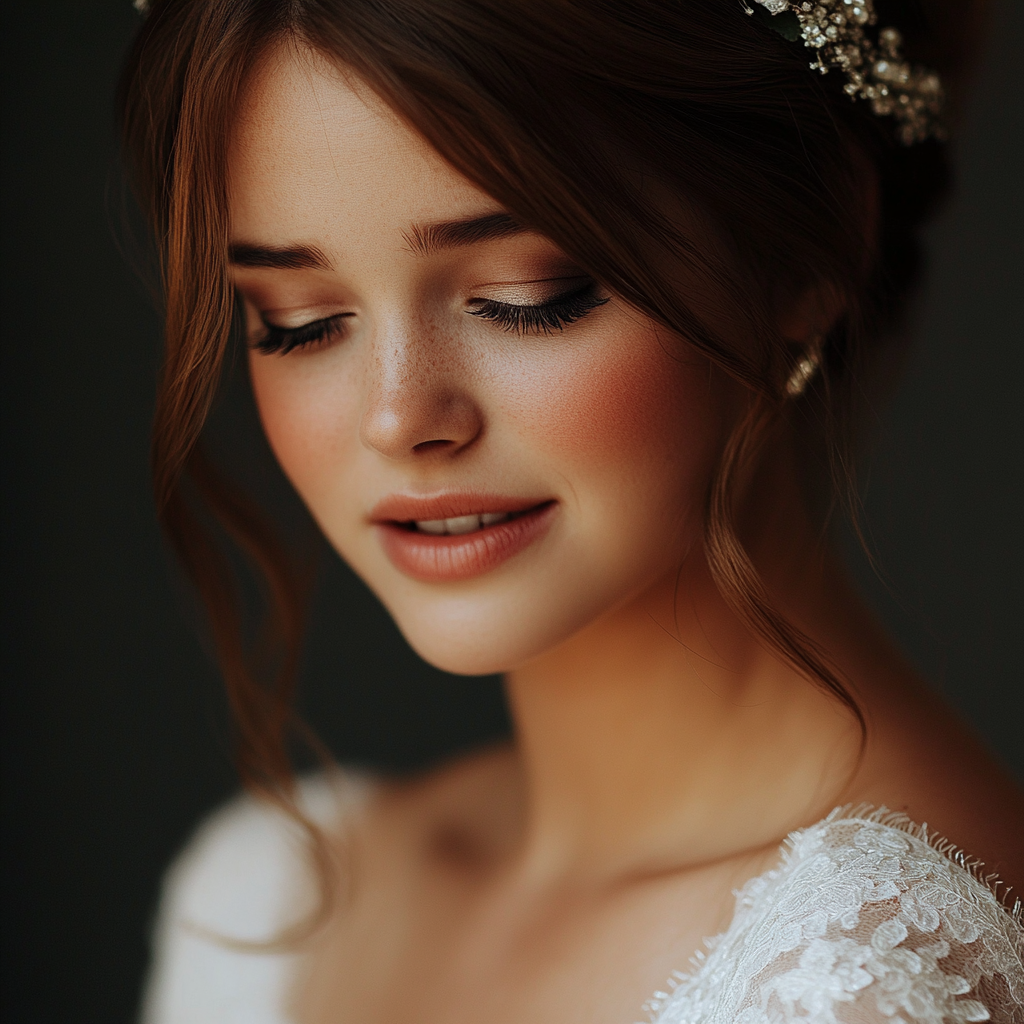 A sad bride lost in deep thought | Source: Midjourney