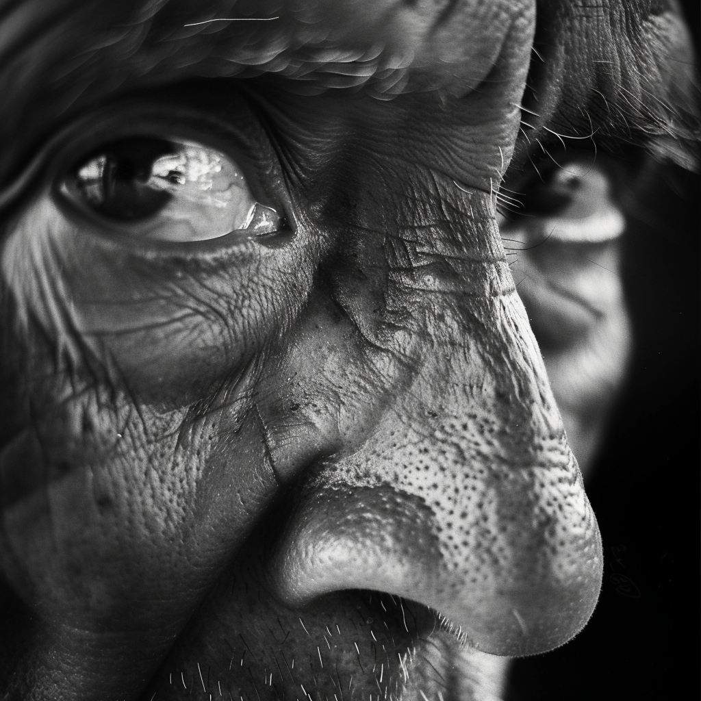 A close-up of an older man | Source: Midjourney