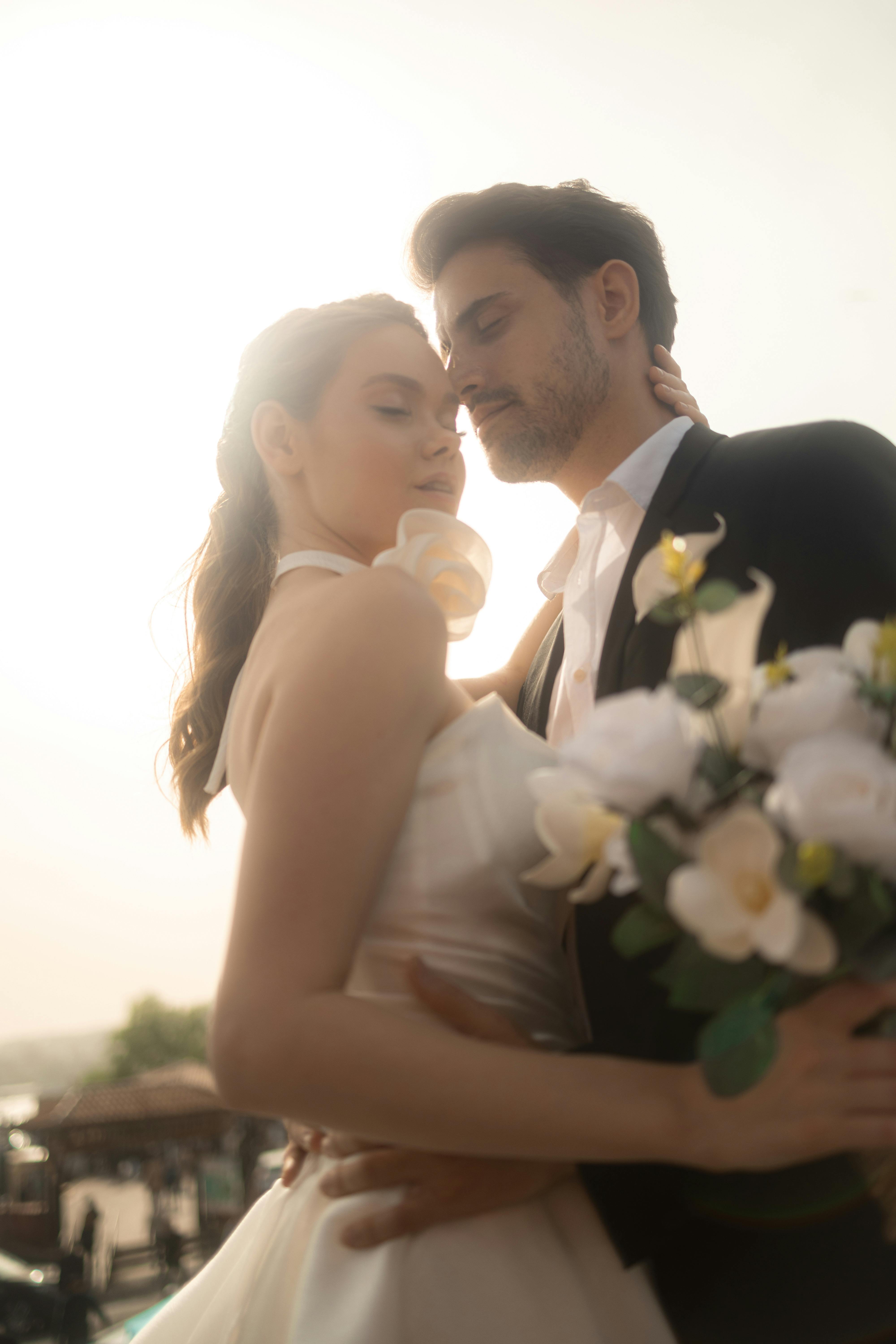 A couple at their wedding | Source: Pexels