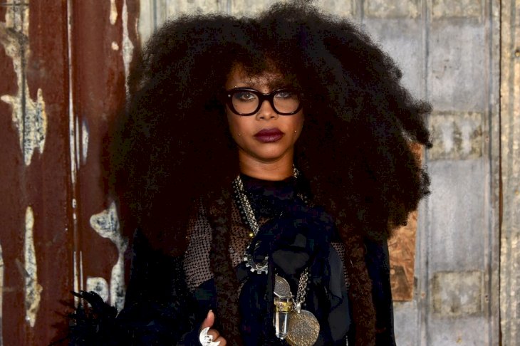 Erykah Badu attends the Givenchy show during Spring 2016 New York Fashion Week at Pier 26 on September 11, 2015, in New York City. | Photo by Brian Killian/WireImage/Getty Images