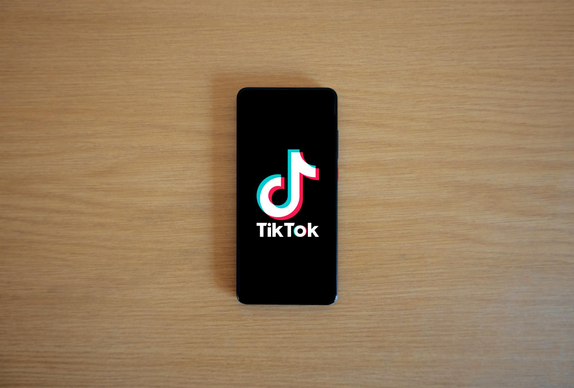 The TikTok app on a cell phone | Source: Pexels