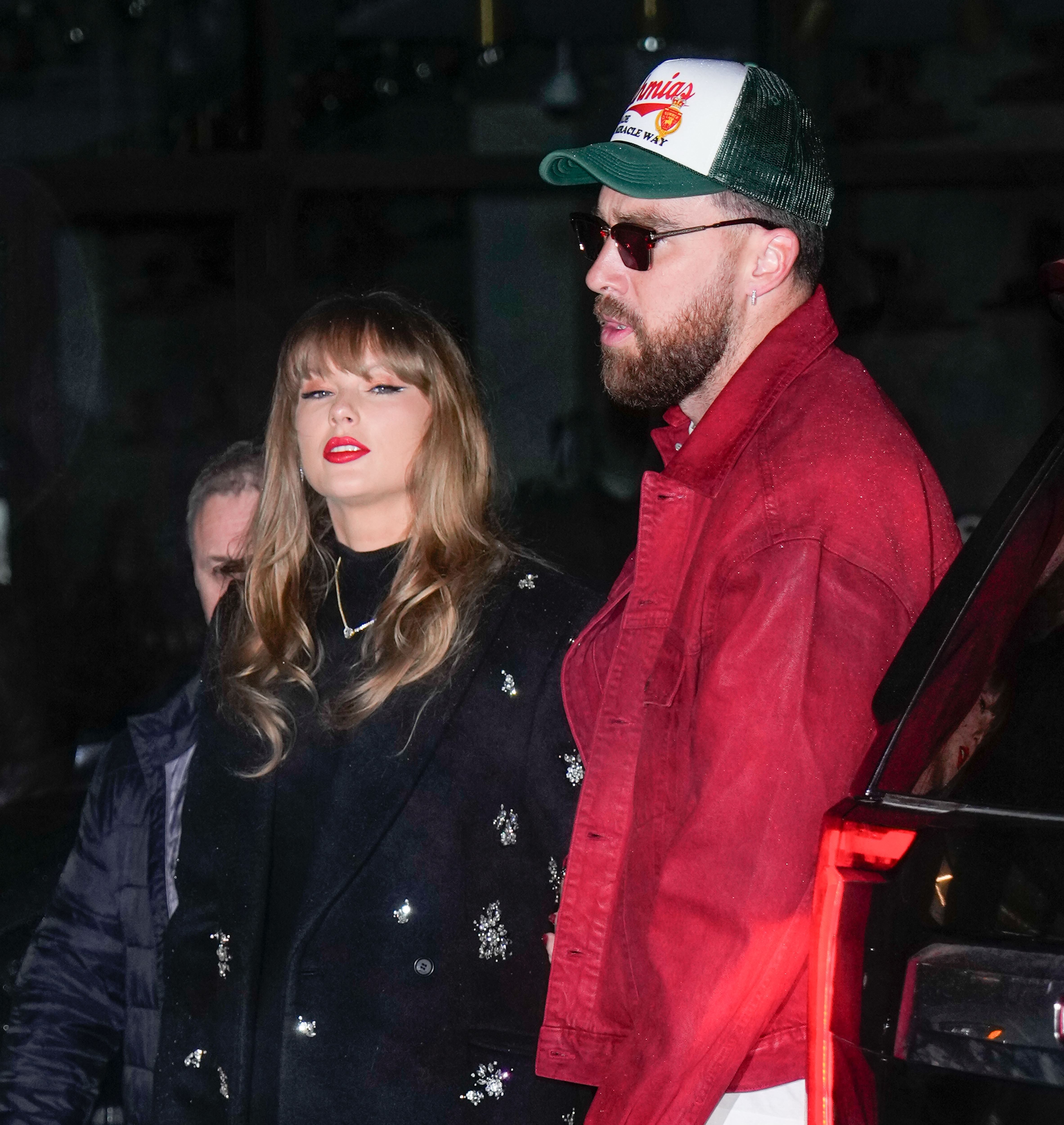 Taylor Swift and Travis Kelce spotted out in New York City on December 28, 2024. | Source: Getty Images