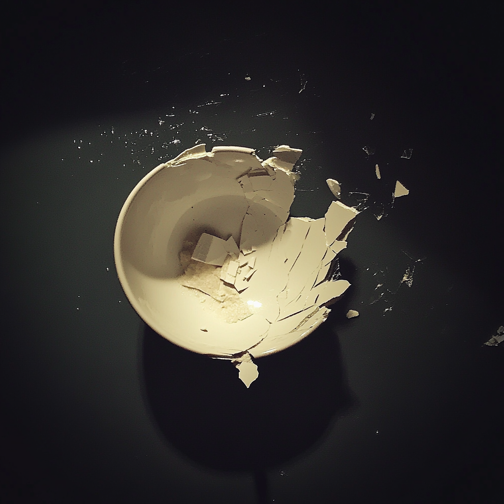 A broken mug | Source: Midjourney