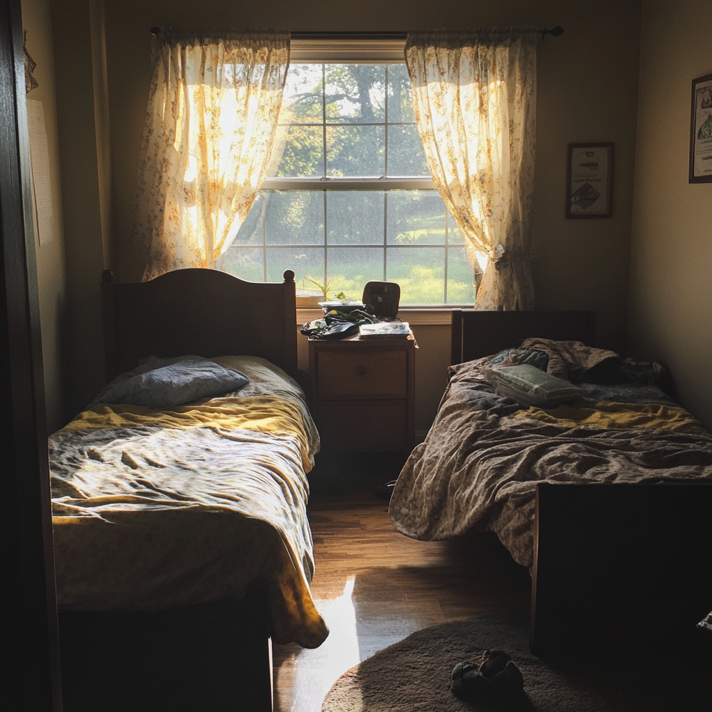 A bedroom in a foster home | Source: Midjourney