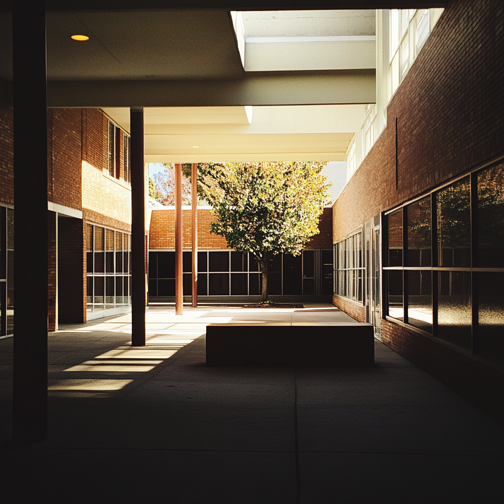 The interior of a school | Source: Midjourney