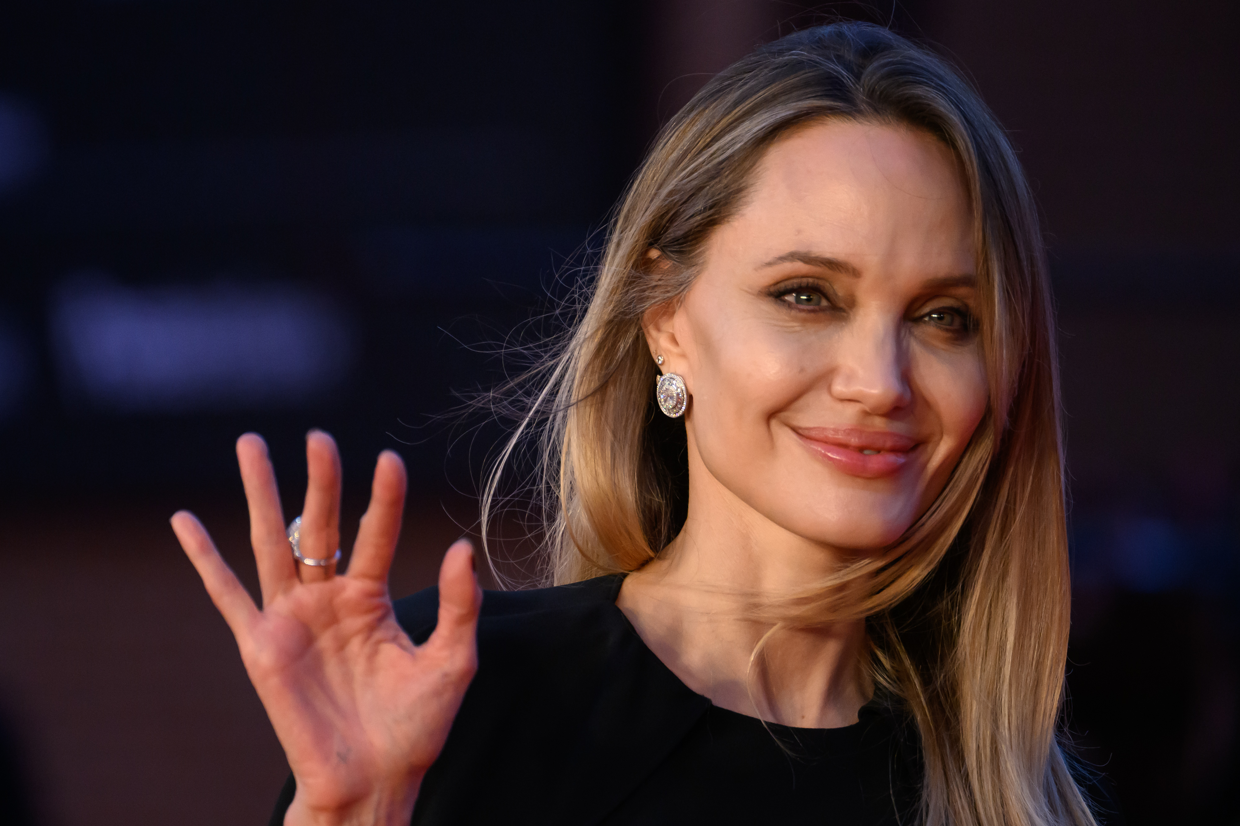 Angelina Jolie at Rome Film Fest 2025 on October 18, 2025. | Source: Getty Images