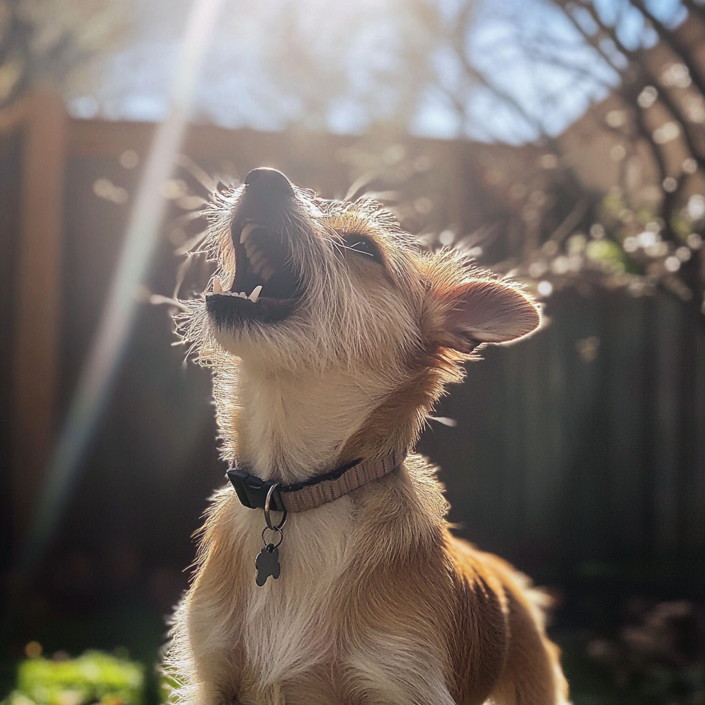 A barking dog | Source: Midjourney