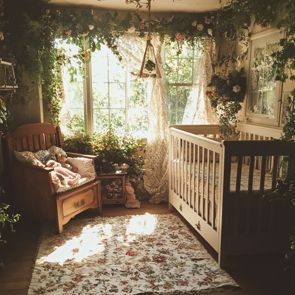 A baby's nursery | Source: Midjourney