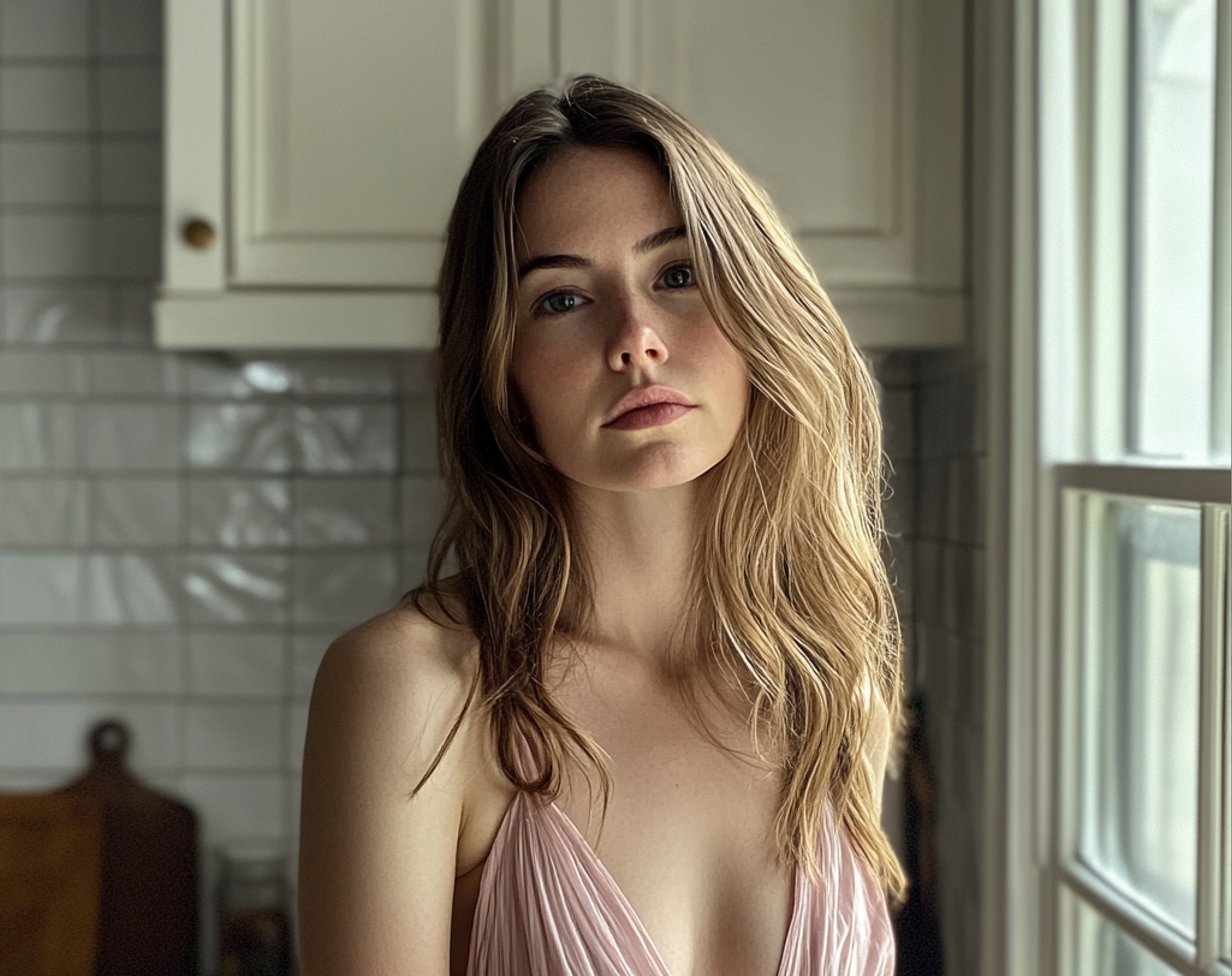 A pensive woman | Source: Midjourney