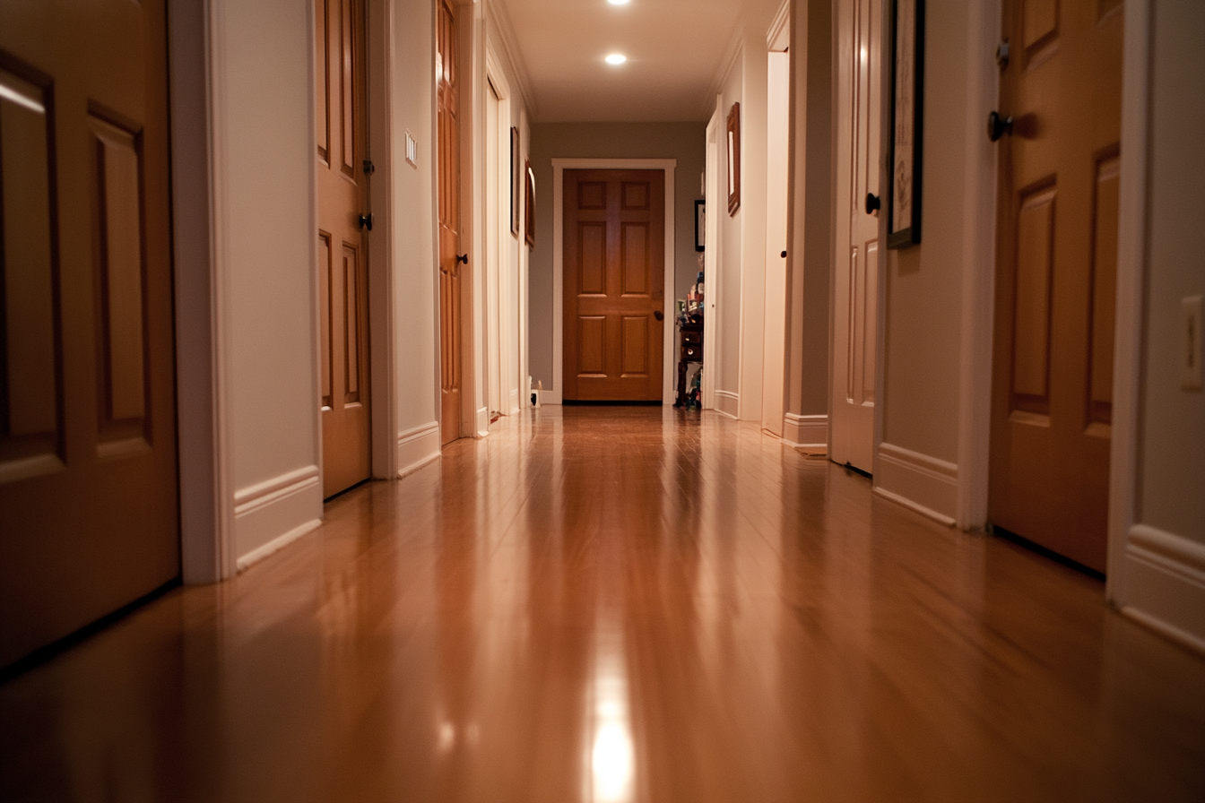 A hallway in a home | Source: Midjourney