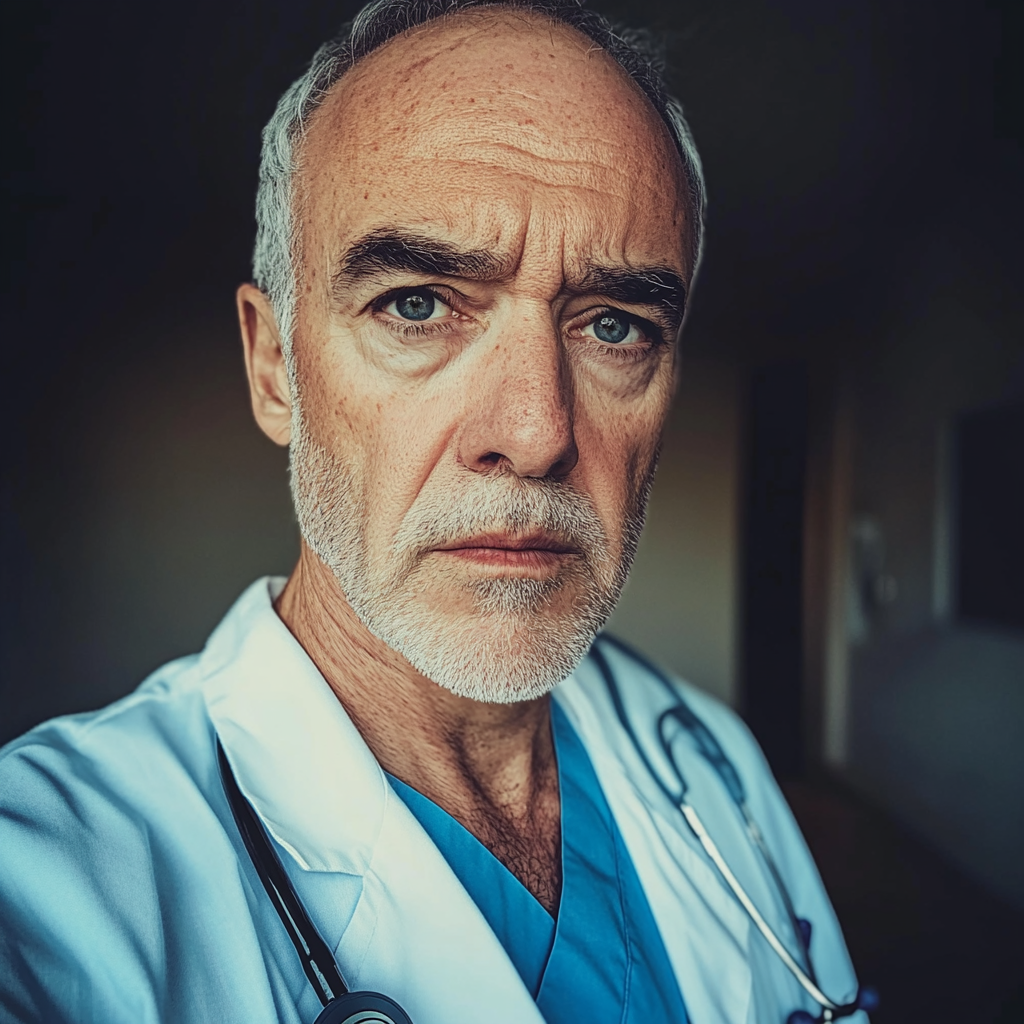 A close up of a doctor | Source: Midjourney