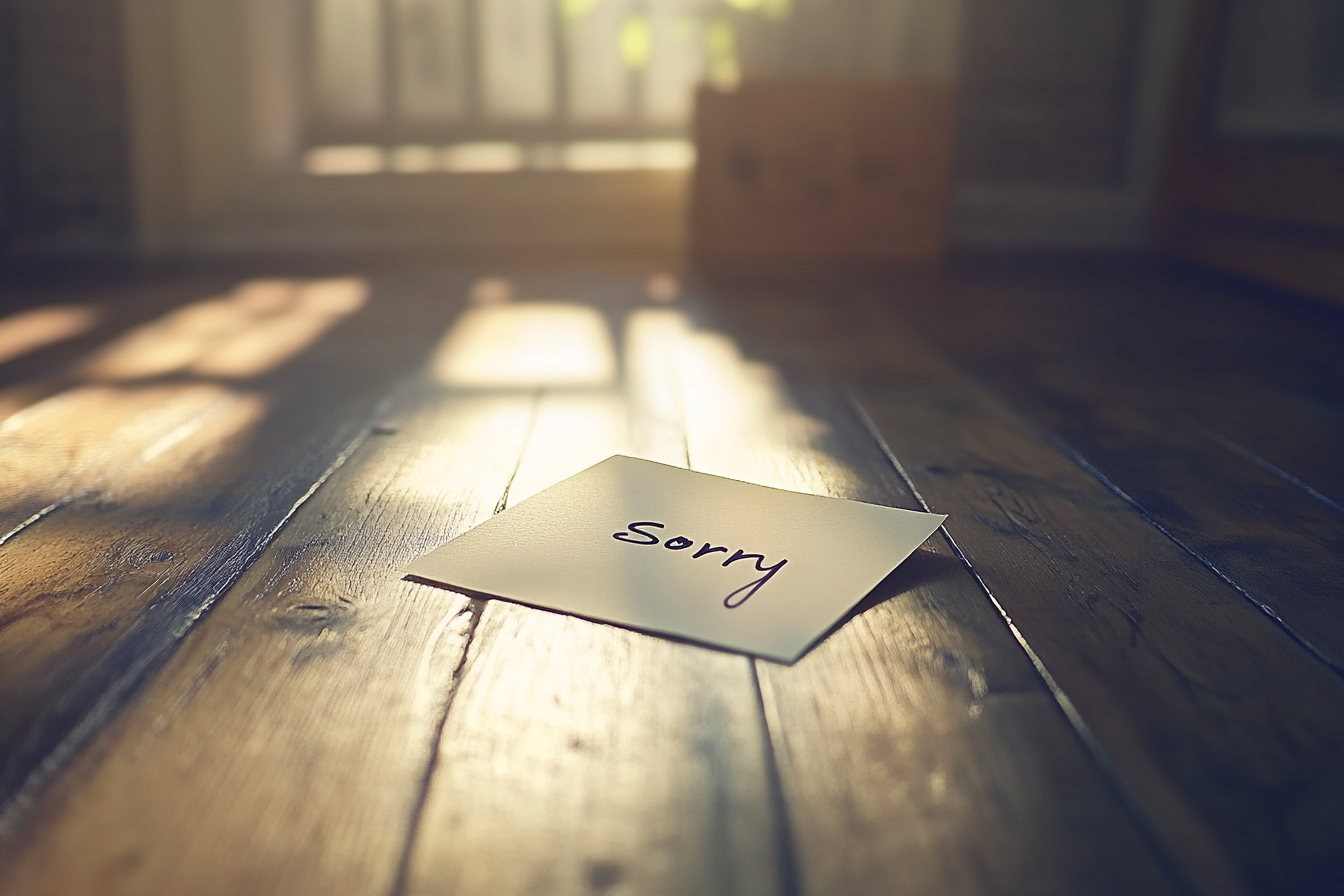 A handwritten note | Source: Midjourney