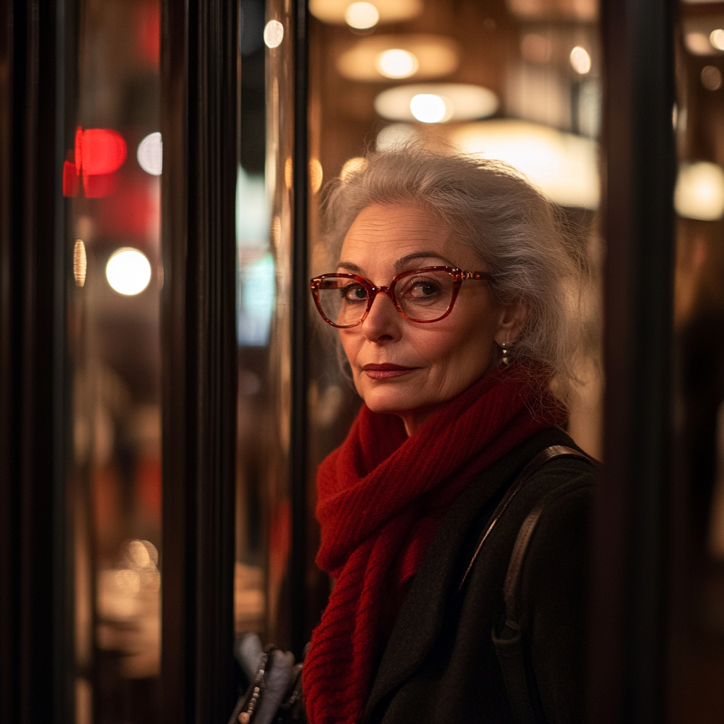 A mature woman entering a restaurant | Source: Midjourney