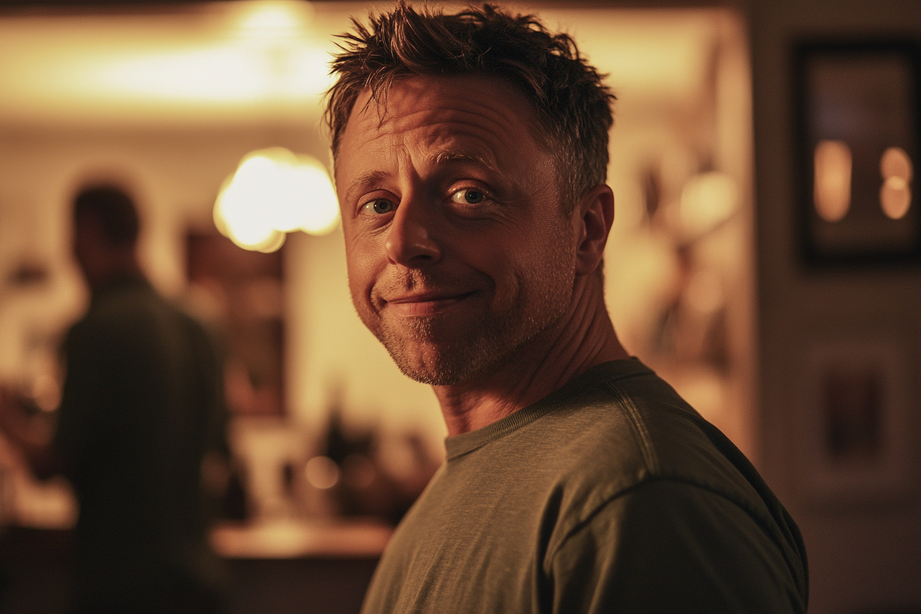 A man smiling | Source: Midjourney