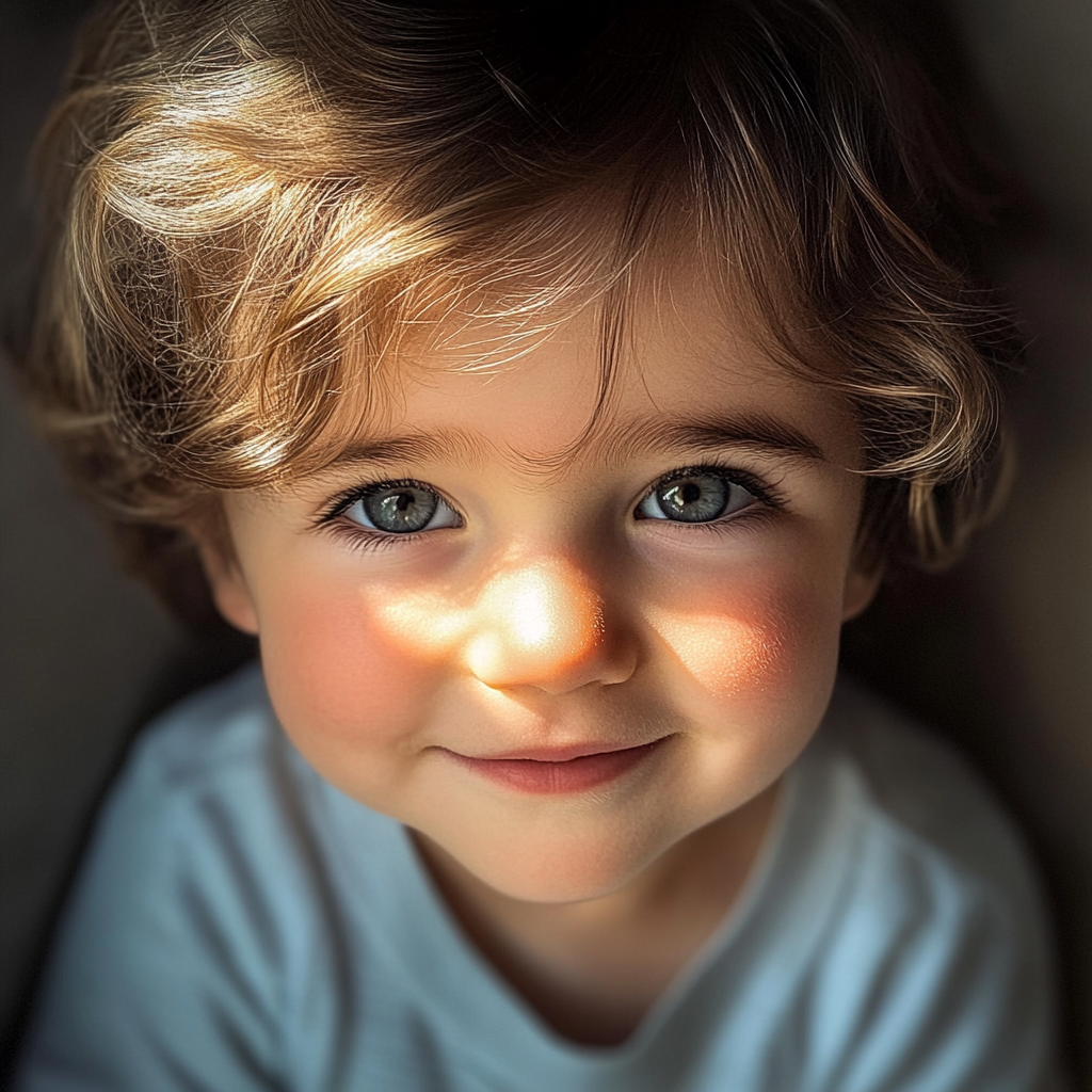 A beautiful little boy | Source: Midjourney