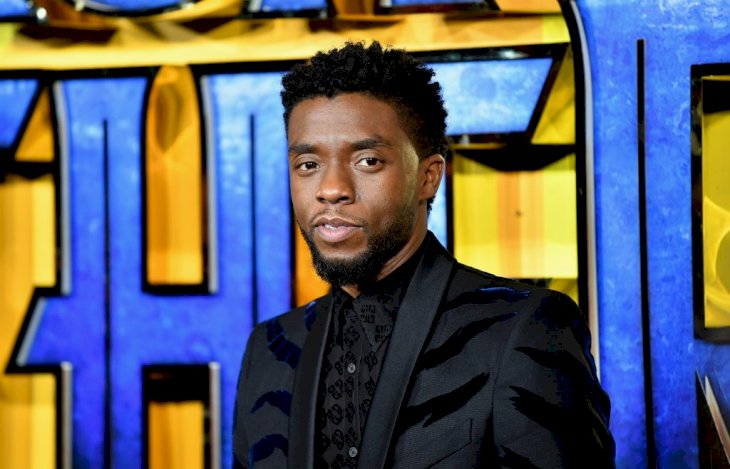 LONDON, ENGLAND - FEBRUARY 08: Chadwick Boseman attends the European Premiere of Marvel Studios' "Black Panther" at the Eventim Apollo, Hammersmith on February 8, 2018 in London, England. (Photo by Gareth Cattermole/Getty Images for Disney)