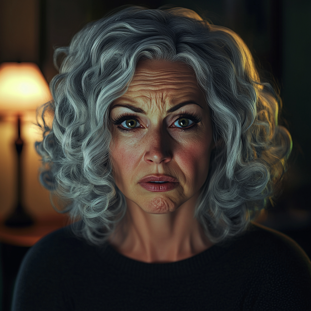 Portrait of an emotional woman | Source: Midjourney