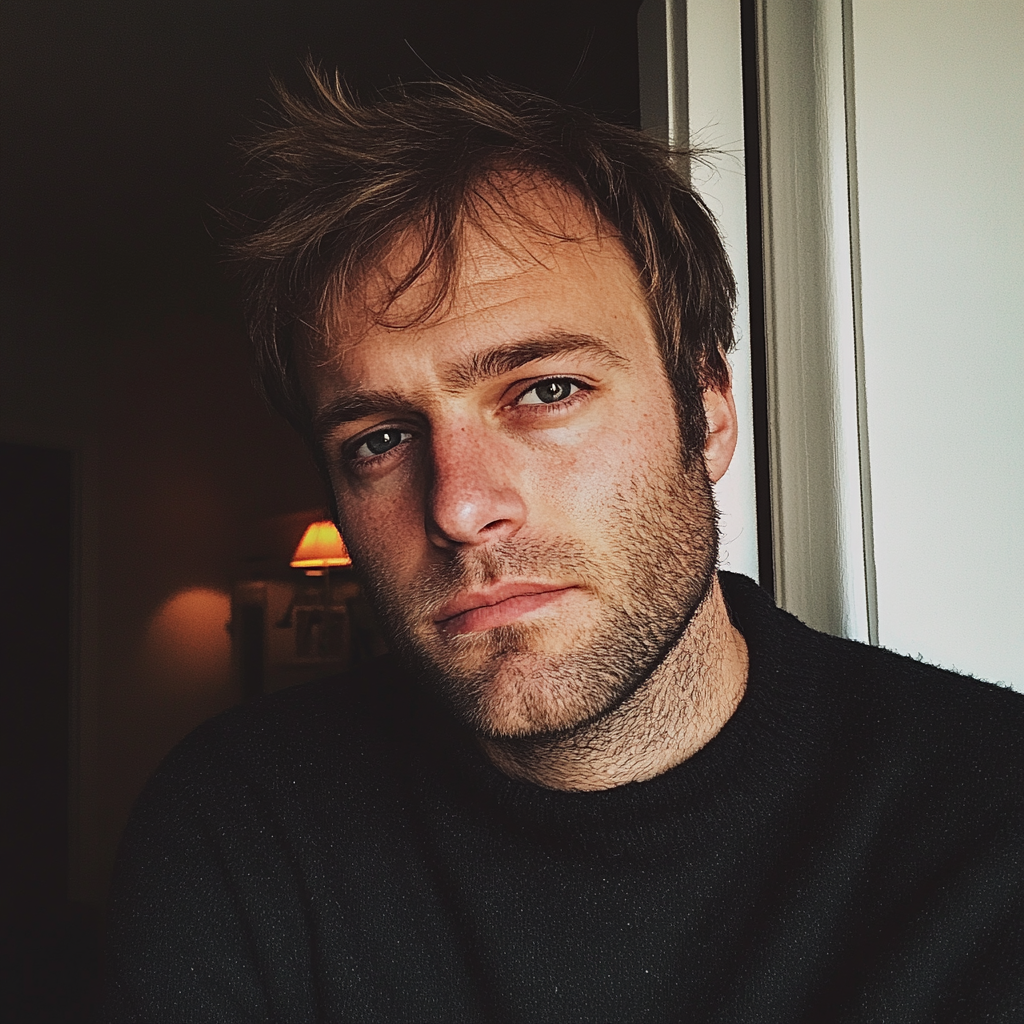 A close up of a man | Source: Midjourney