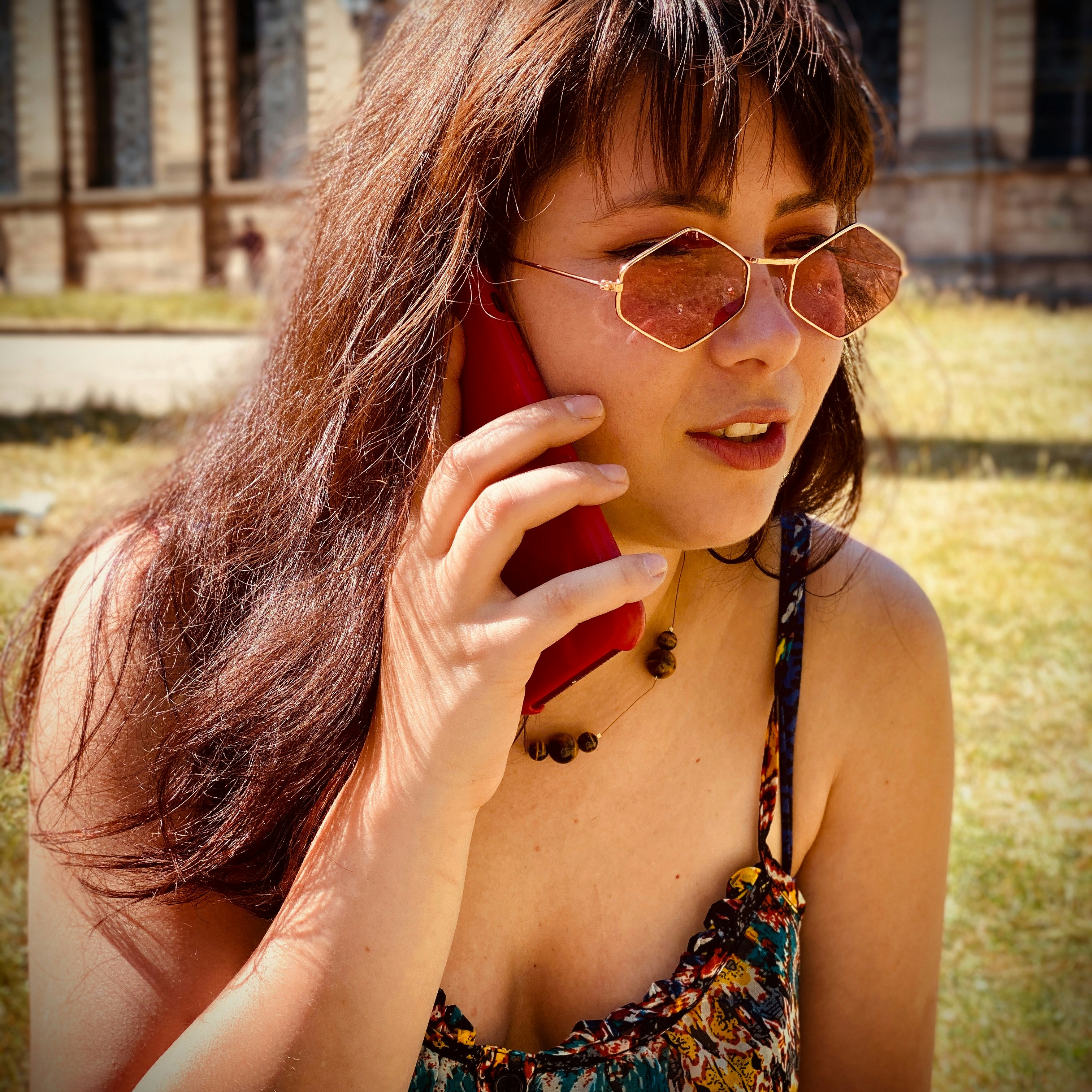 A serious girl on a call | Source: Unsplash