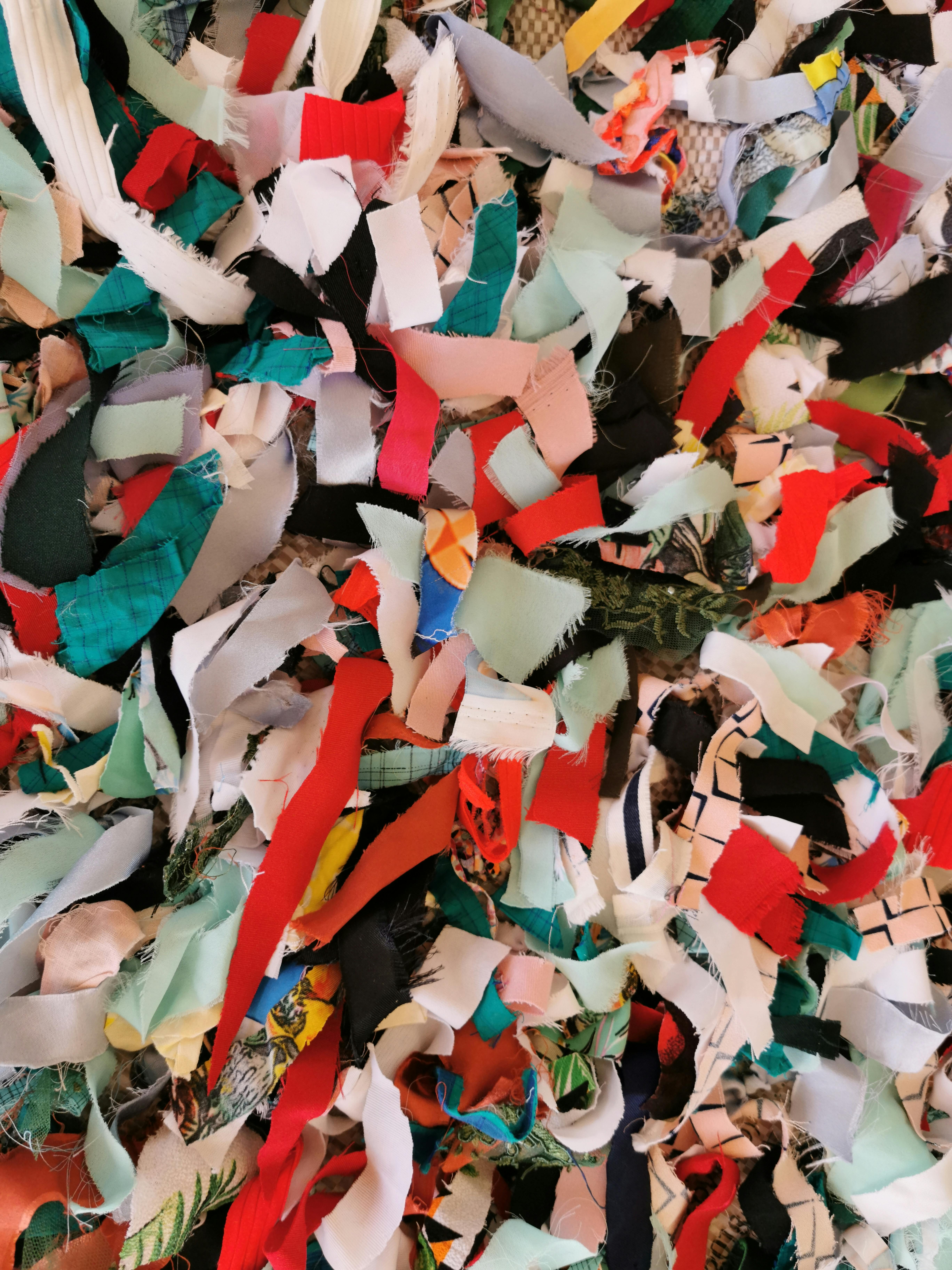 Pieces of torn material | Source: Pexels
