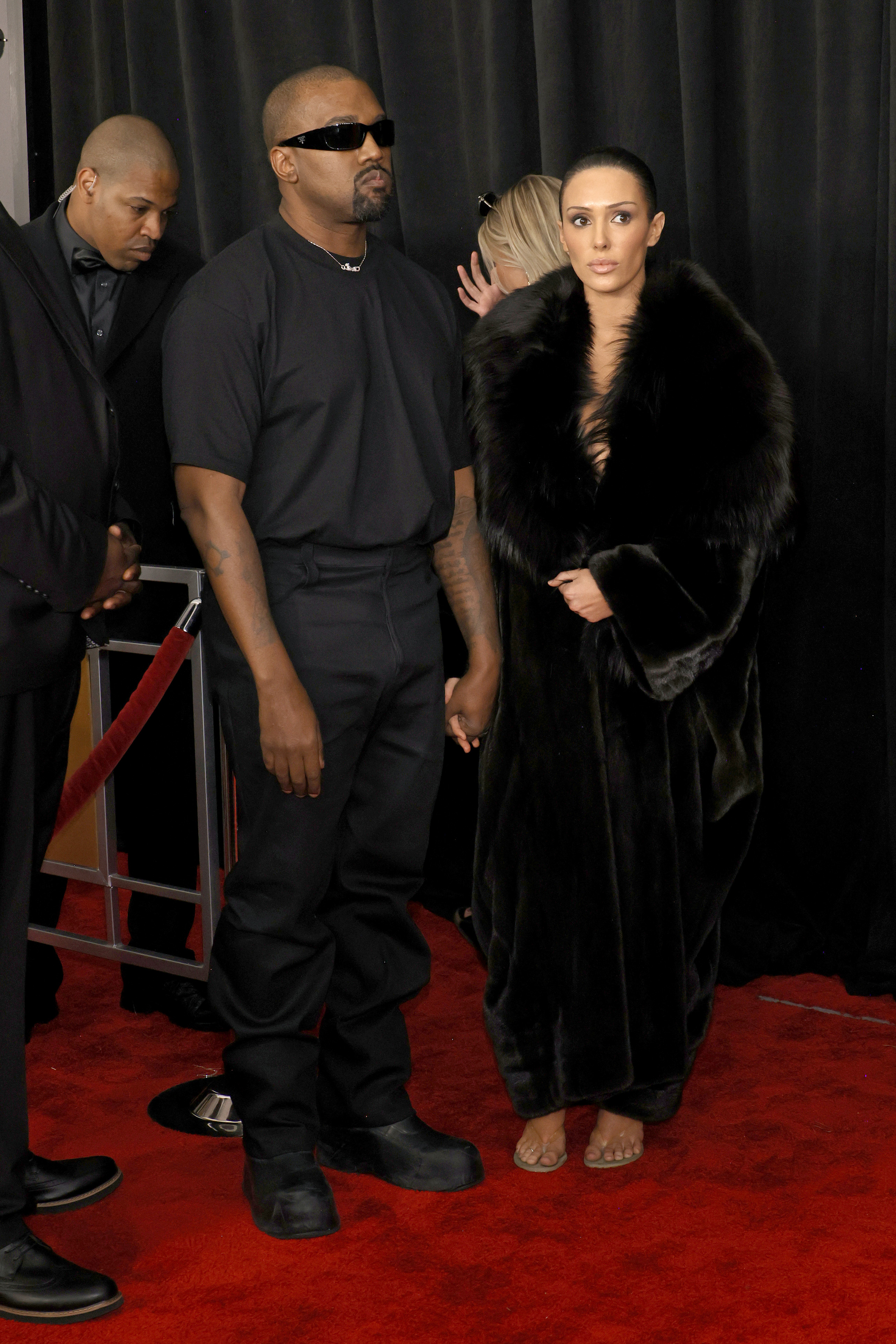 Kanye West and Bianca Censori at the 67th Annual Grammy Awards on February 2, 2025. | Source: Getty Images