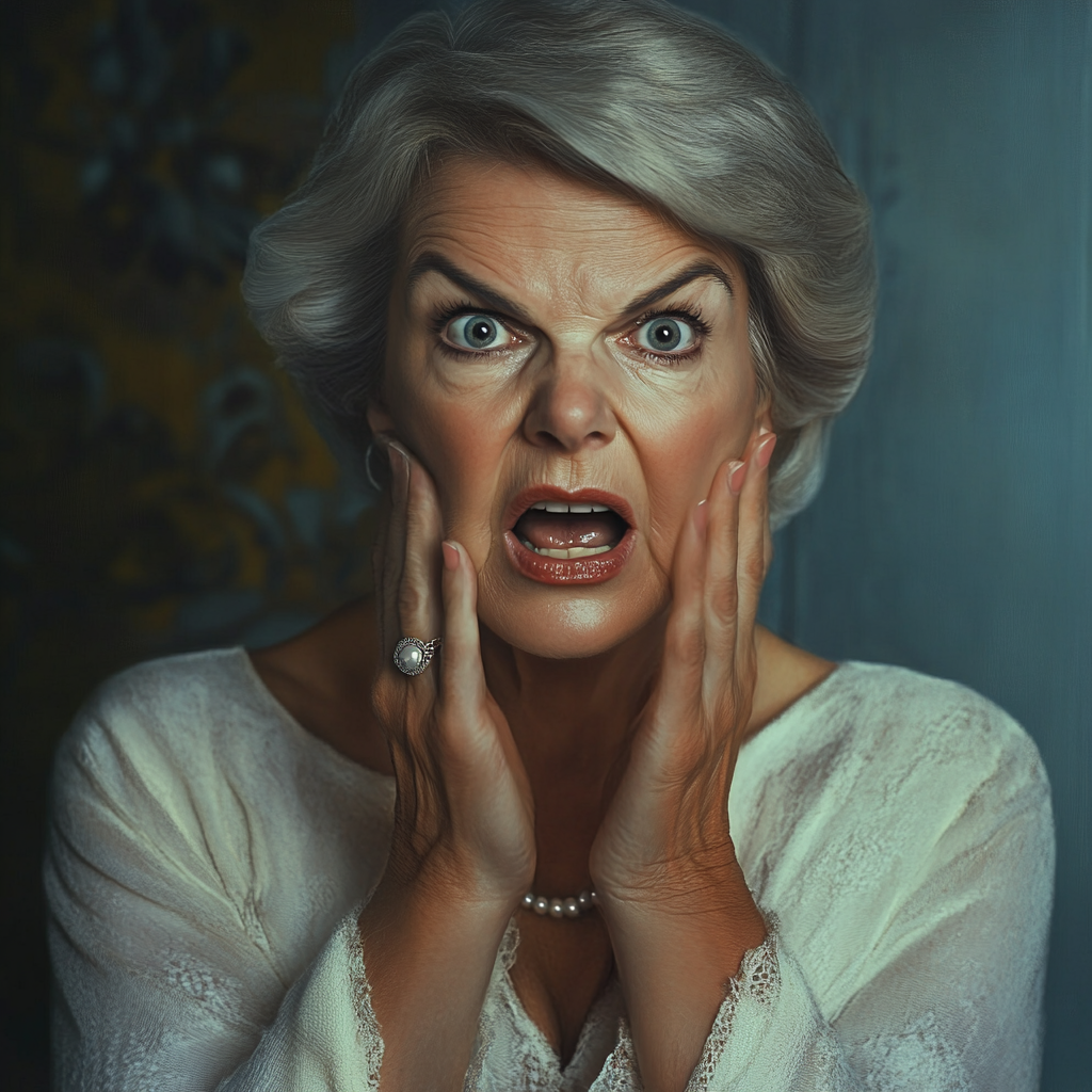 A surprised woman | Source: Midjourney