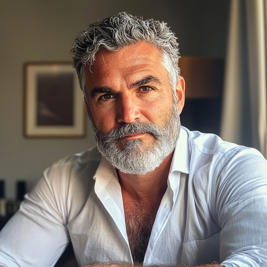 A close up of an older man | Source: Midjourney