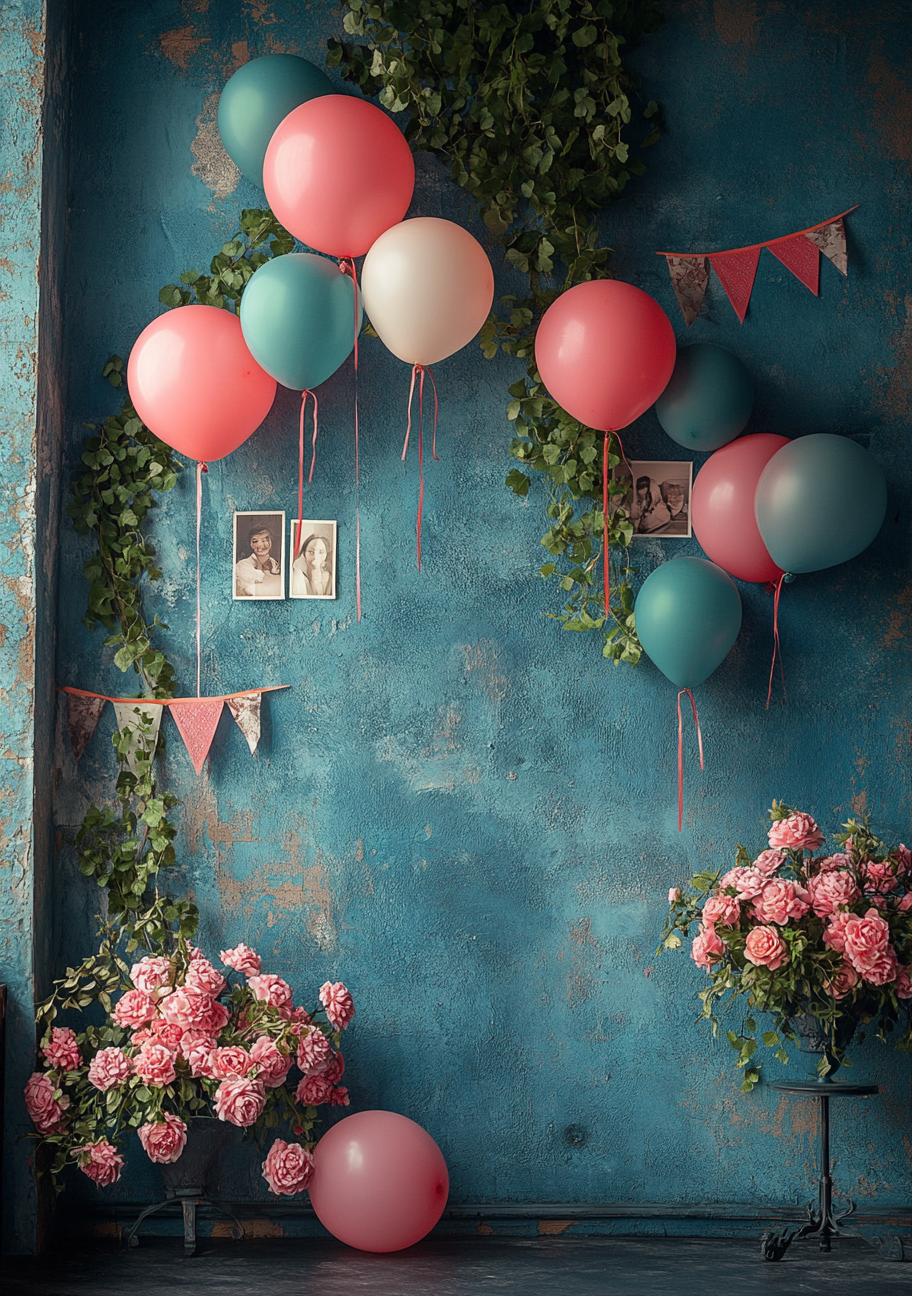 A gender reveal setting | Source: Midjourney