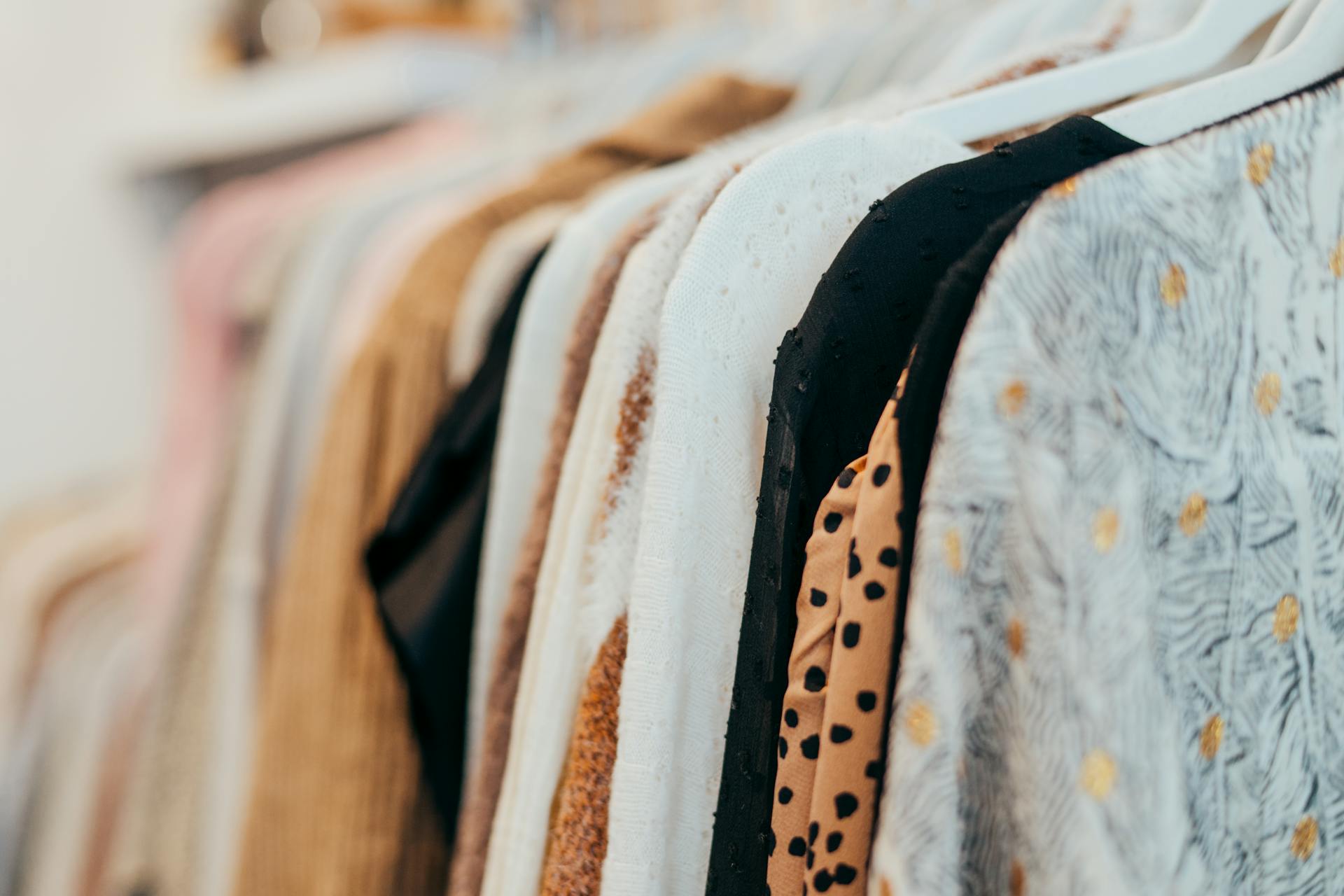Clothes on hangers | Source: Pexels