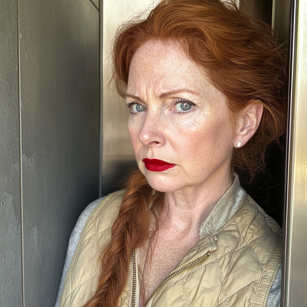 A close up of an older woman | Source: Midjourney