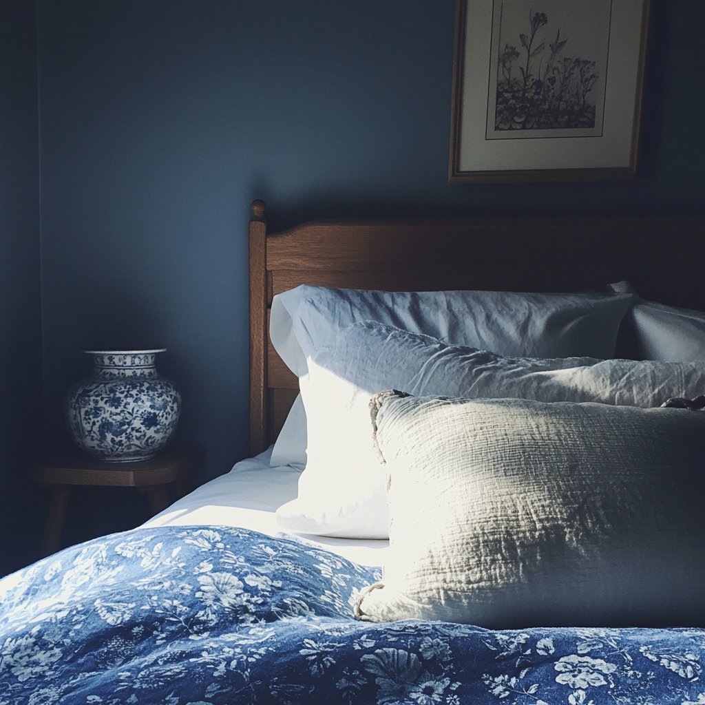 A beautiful guest bedroom | Source: Midjourney